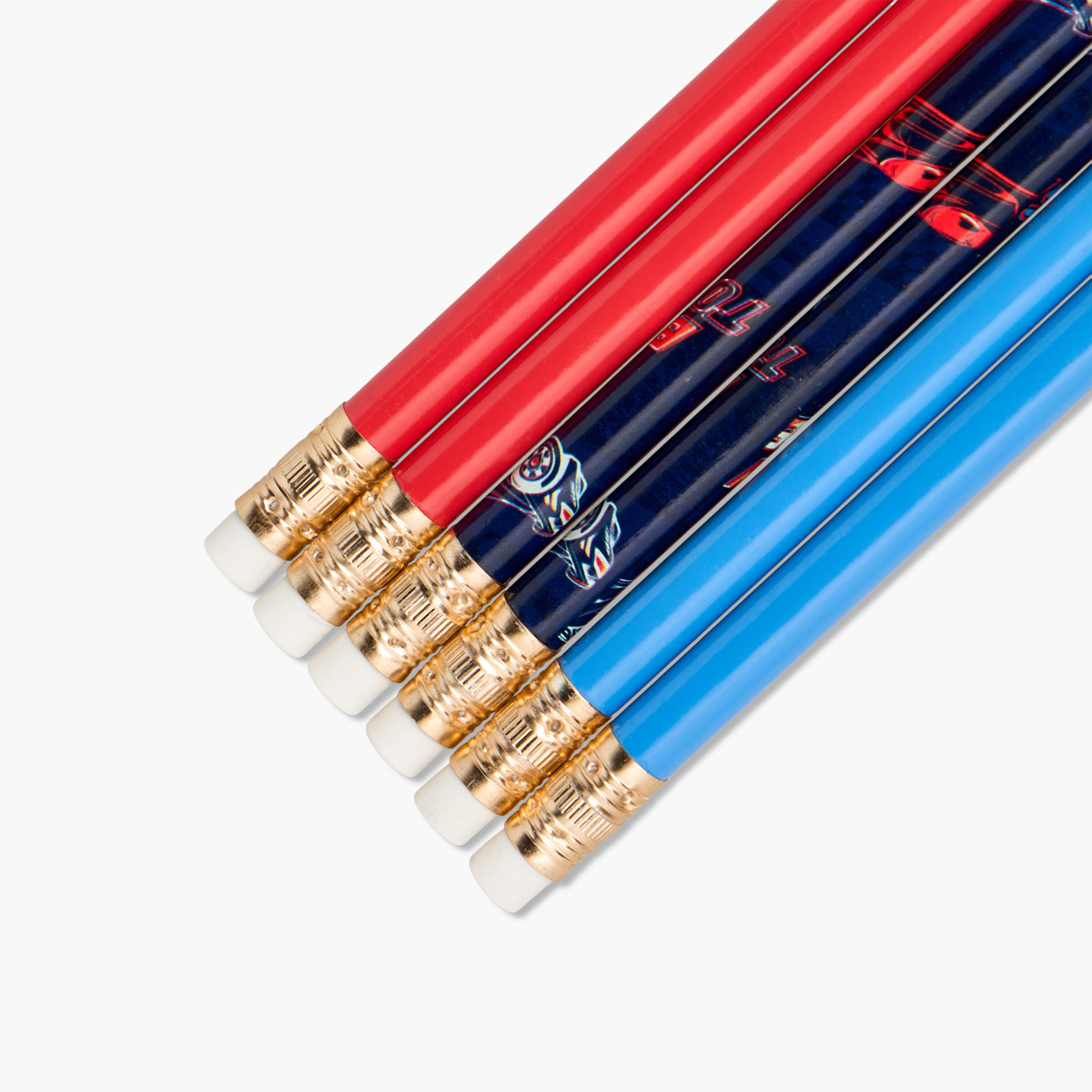 Wooden Pencil with Eraser - Set of 6-school-stationery-pensandpencils-image-3
