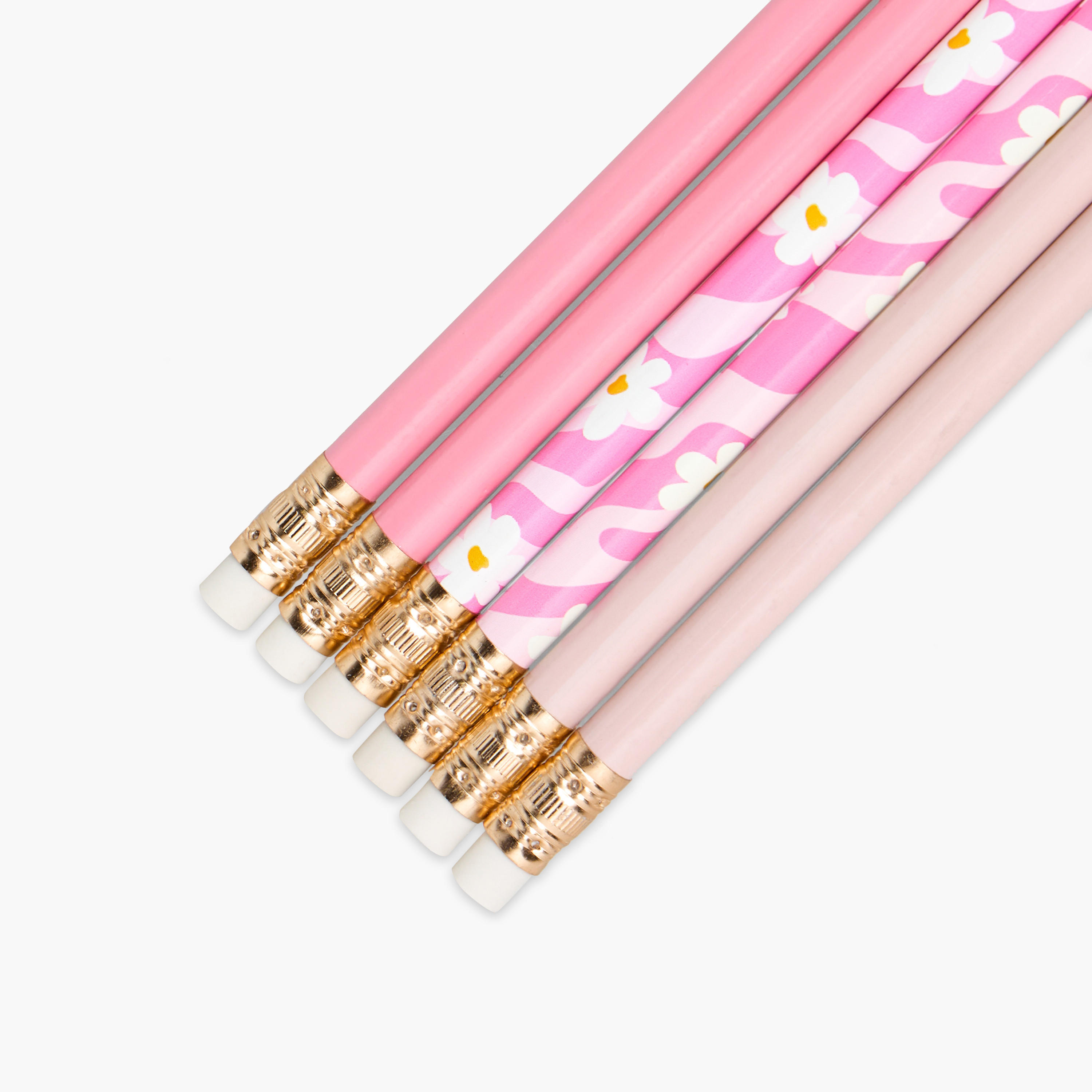 Wooden Pencil with Eraser - Set of 6-school-stationery-pensandpencils-image-3