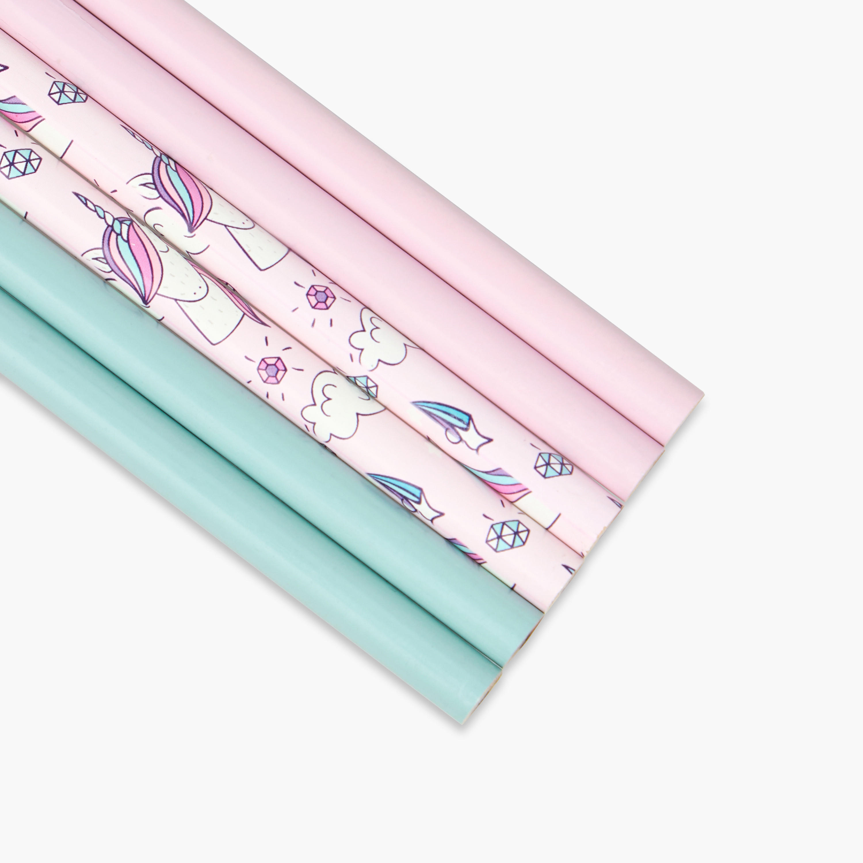 Wooden Pencil with Eraser - Set of 6-school-stationery-pensandpencils-image-4