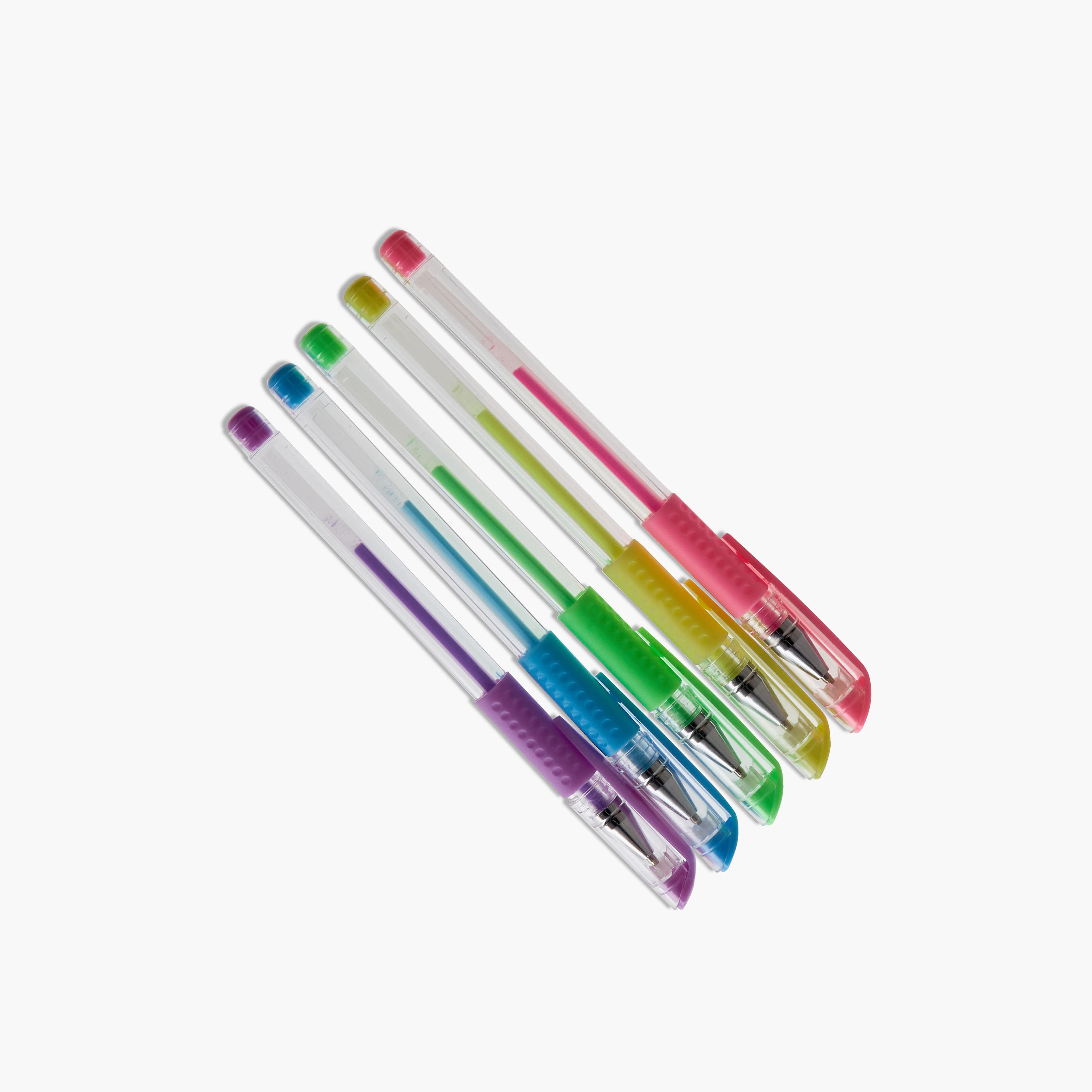 Assorted Gel Pen - Set of 5-school-stationery-pensandpencils-image-2