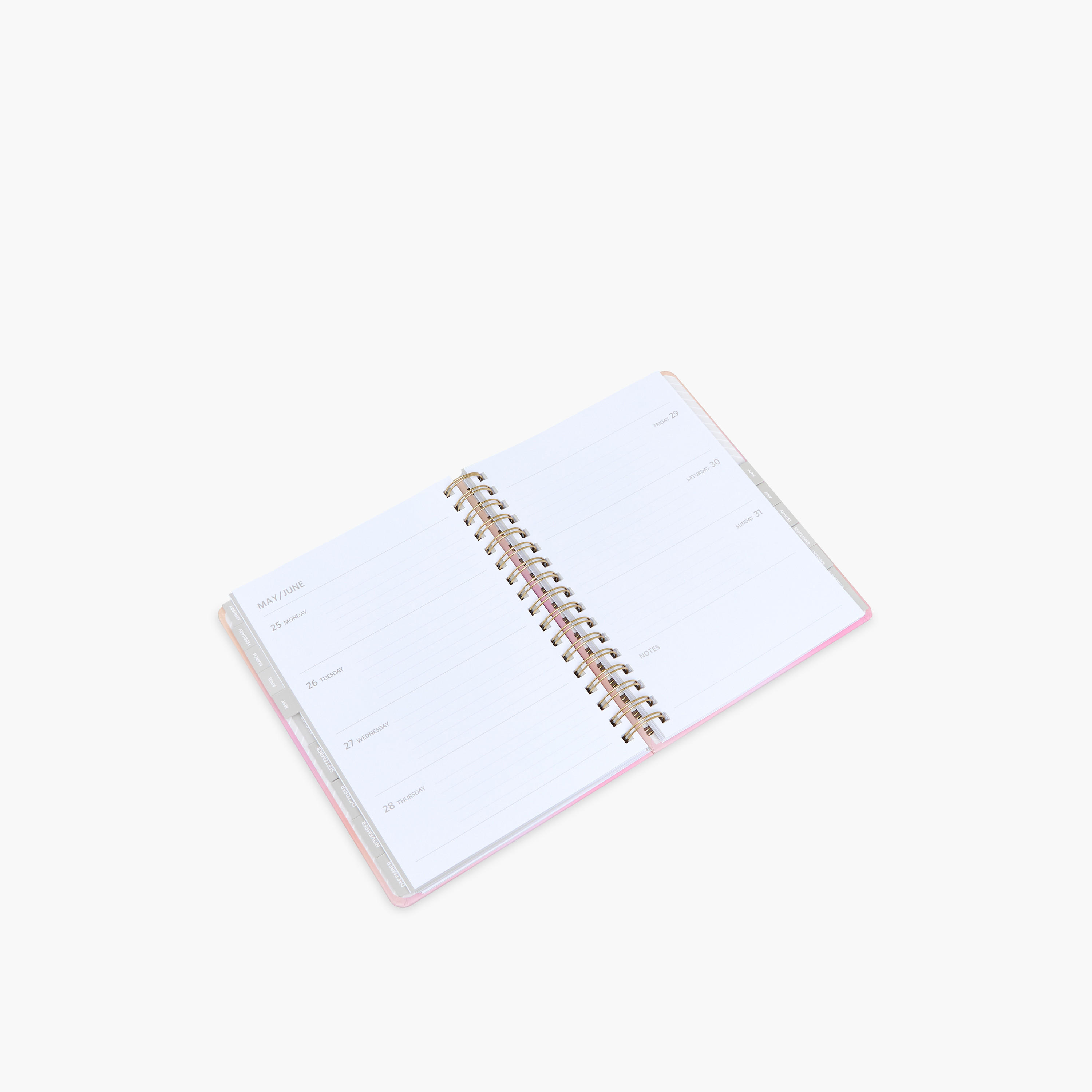 Gradient Print 18-month Spiral Planner-school-stationery-notebooks-image-4