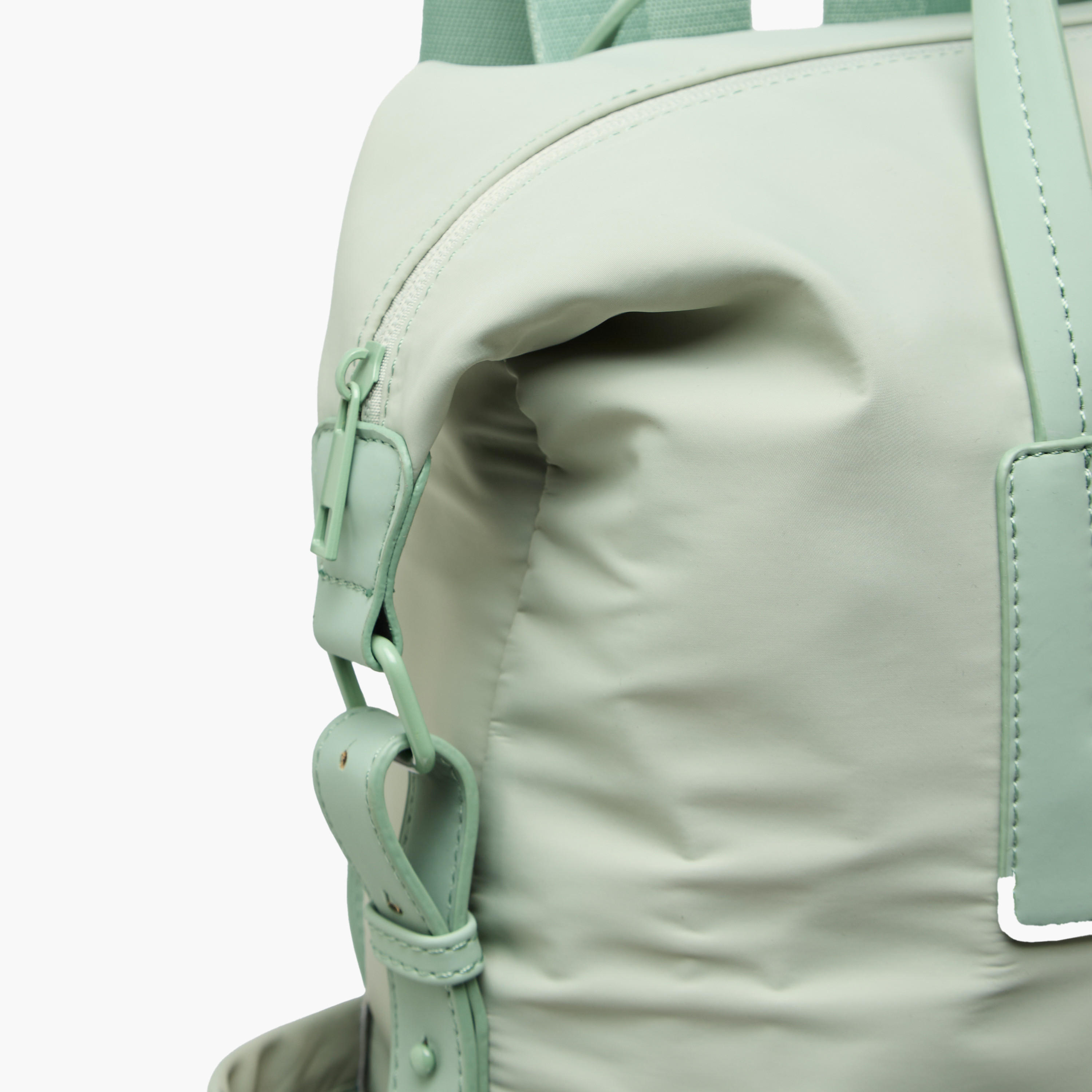Mistotes Solid Backpack with Adjustable Shoulder Straps and Zip Closure - 38x32x14 cms-women-bagsandwallets-backpacks-image-6