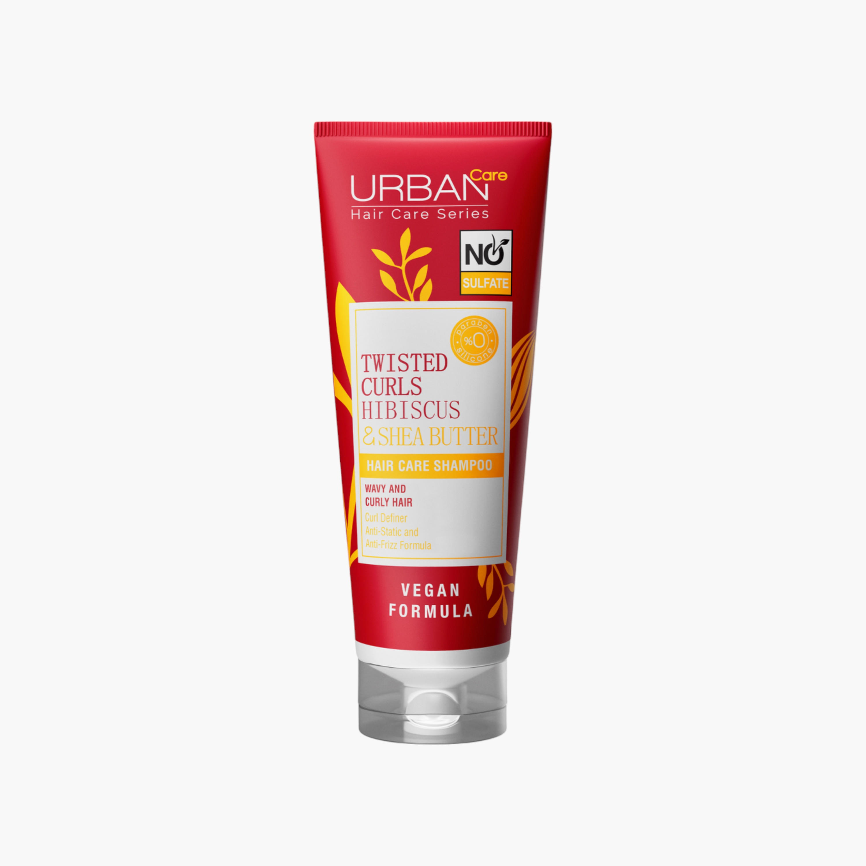 Urban Care Twisted Curls Hibiscus and Shea Butter Shampoo - 250 ml-beautyandpersonalcare-hair-haircare-shampoos-image-1