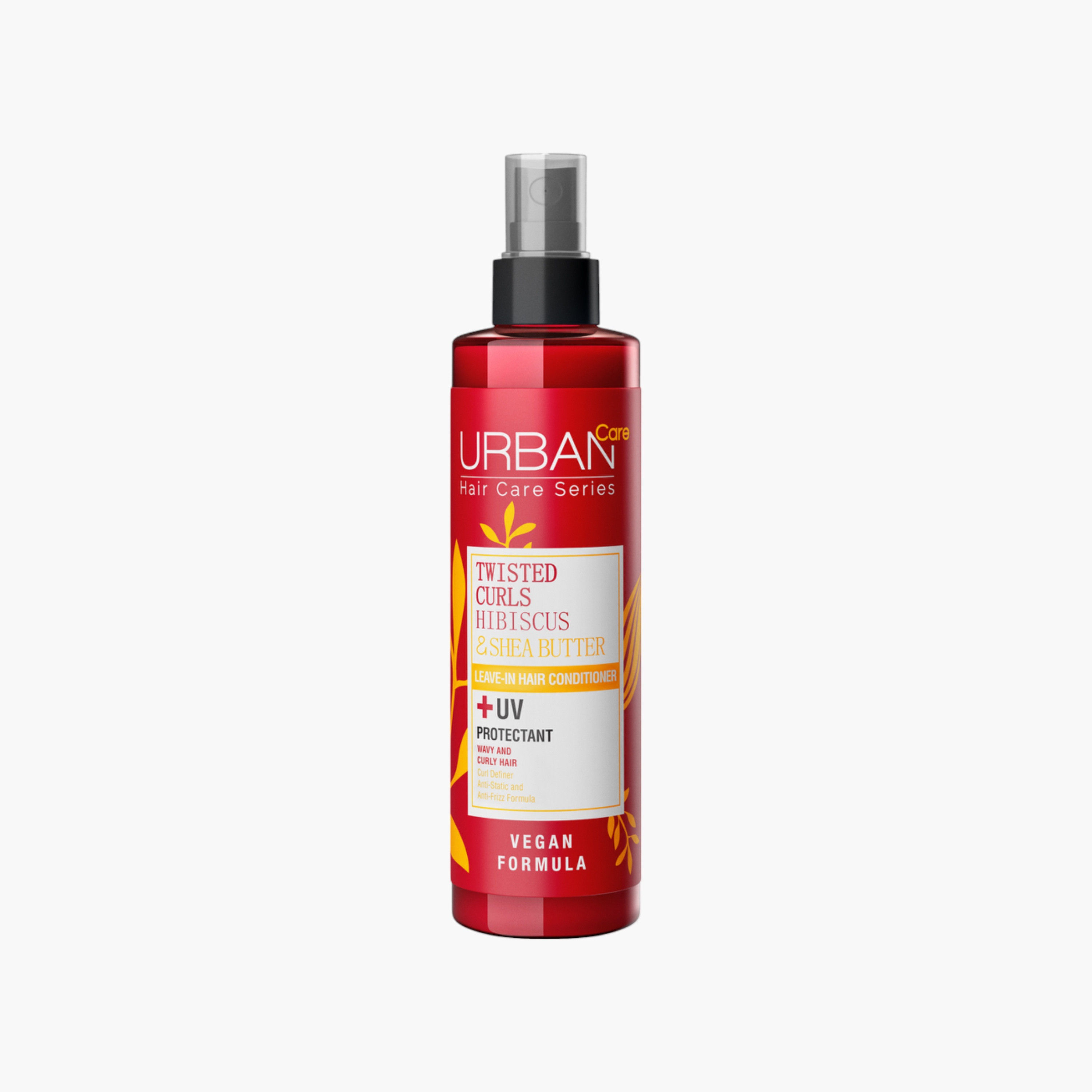 Urban Care Twisted Curls Hibiscus and Shea Butter Leave-In Conditioner Spray - 200 ml-beautyandpersonalcare-hair-haircare-conditioners-image-1