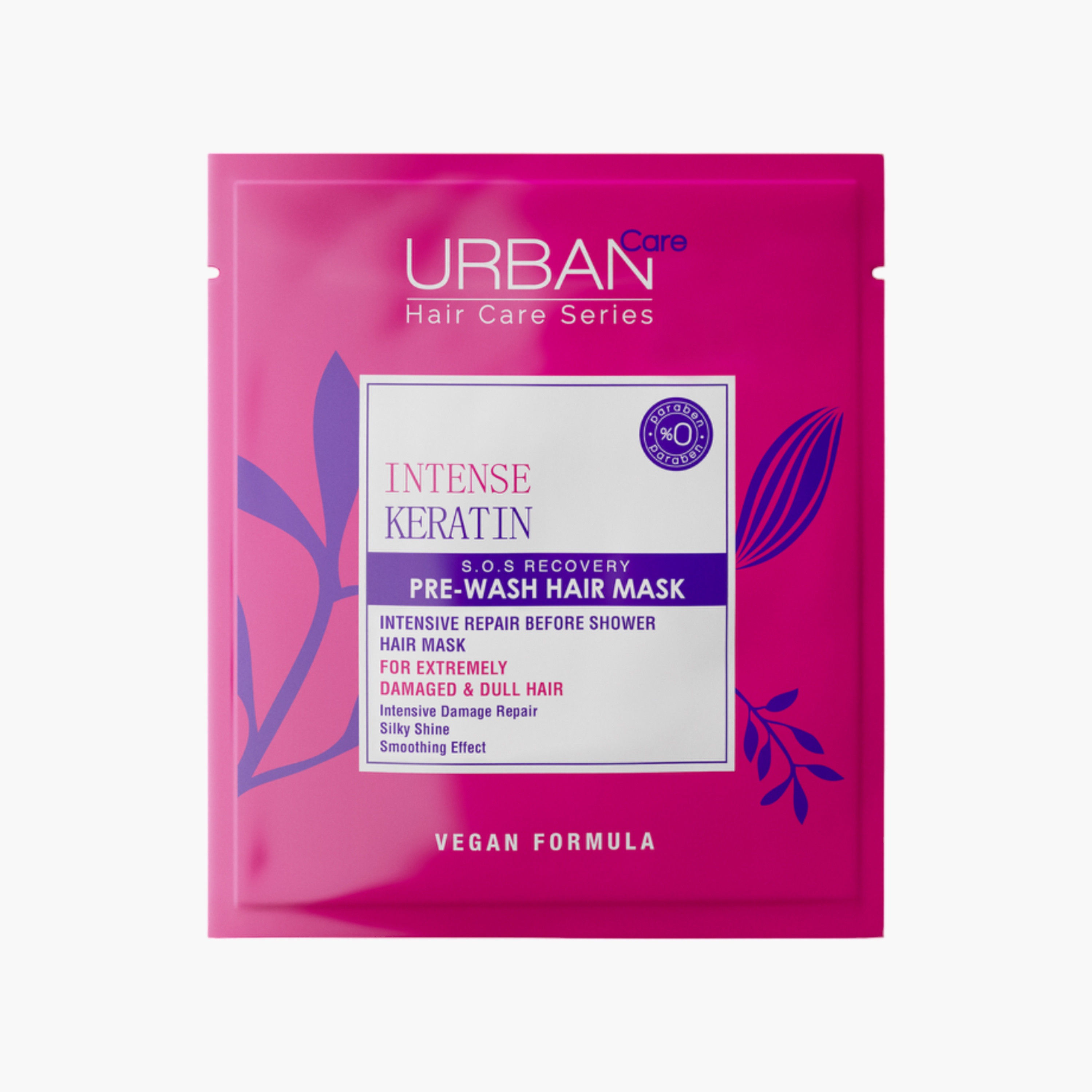 Urban Care Intense Keratin S.O.S Recovery Pre-Wash Hair Mask - 50 ml-beautyandpersonalcare-hair-haircare-hairmasksandcreams-image-1