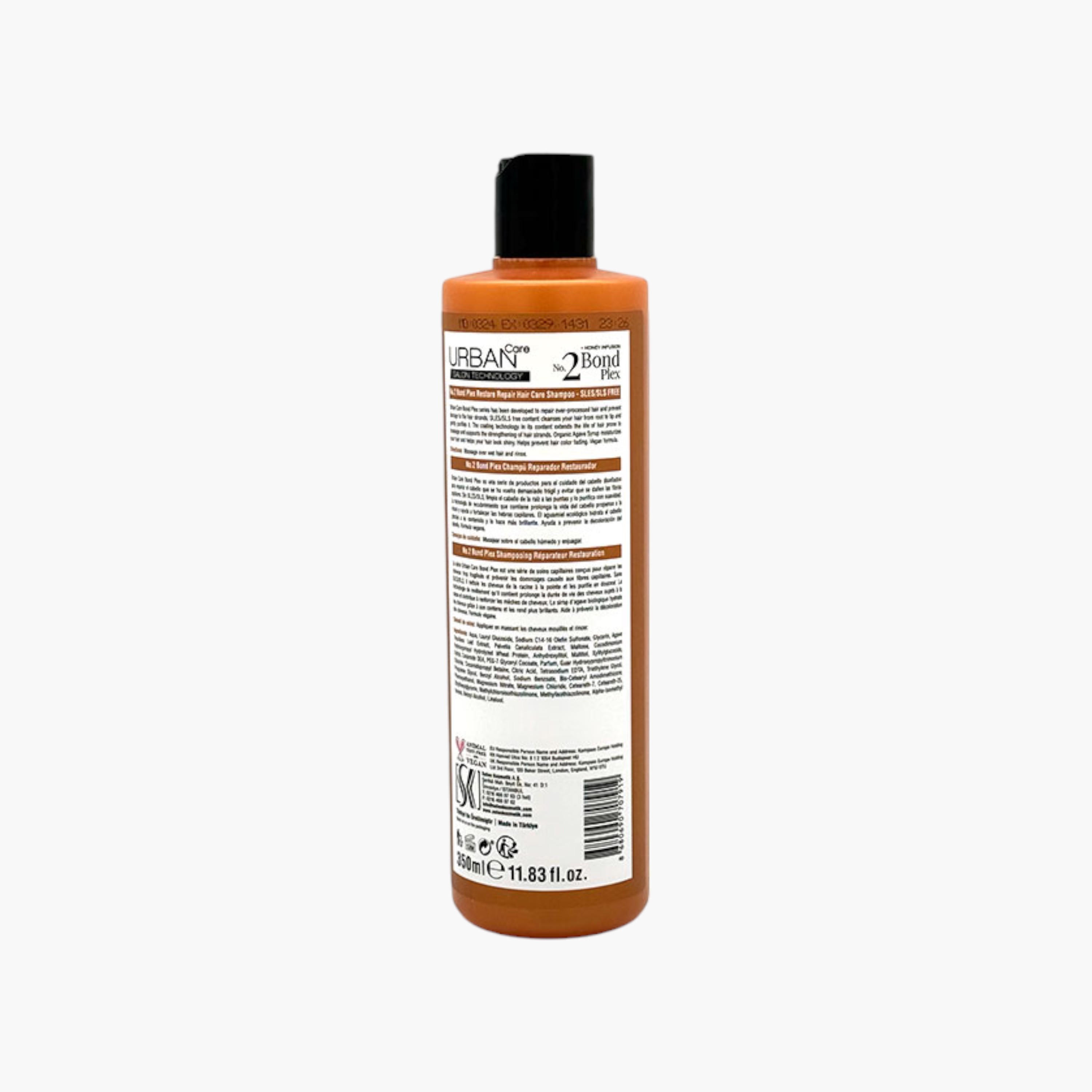 Urban Care No 2 Bond Plex Restore Repair Shampoo - 350 ml-beautyandpersonalcare-hair-haircare-shampoos-image-2