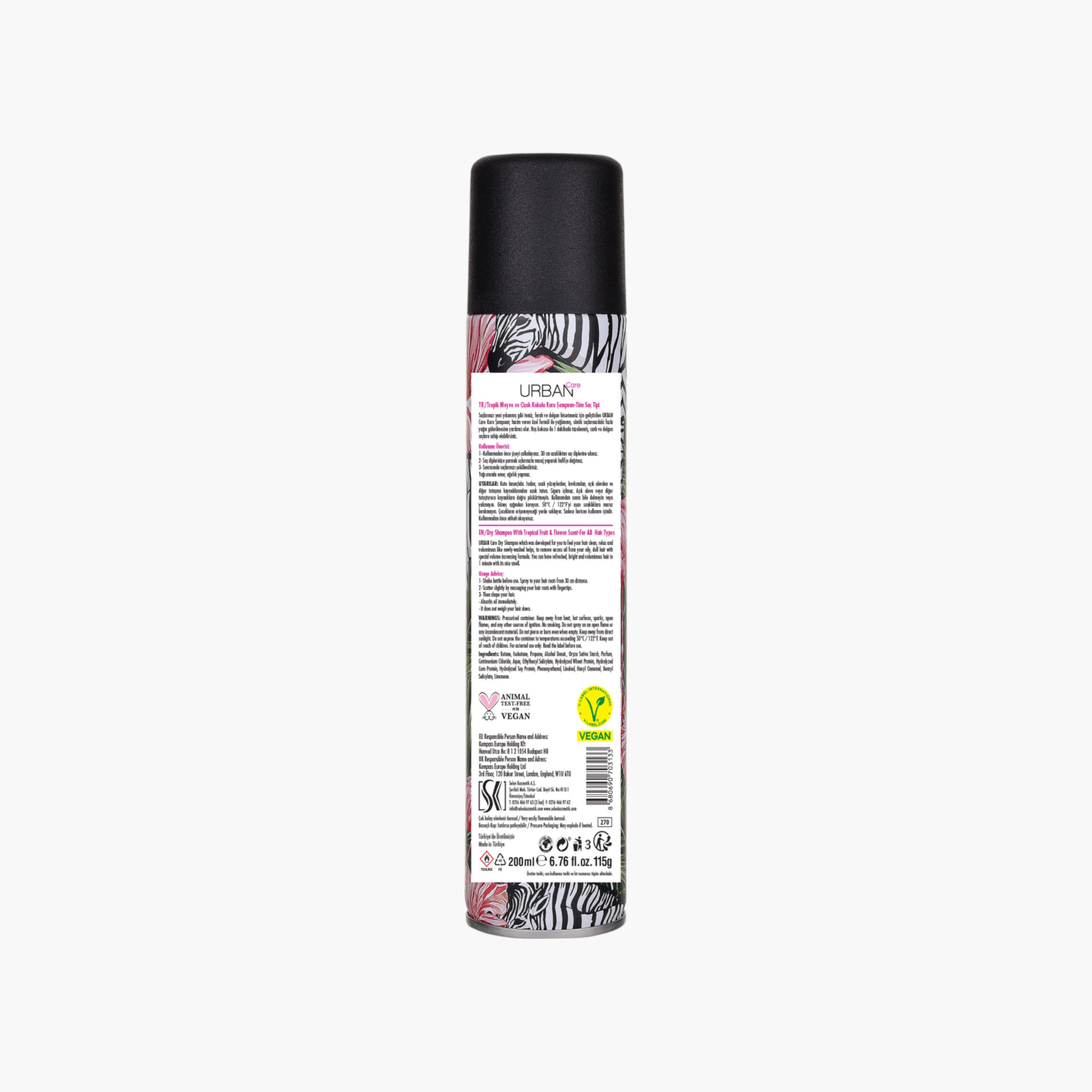 Urban Care Tropical Paradise Jungle Dry Shampoo - 200 ml-beautyandpersonalcare-hair-haircare-dryshampoos-image-2