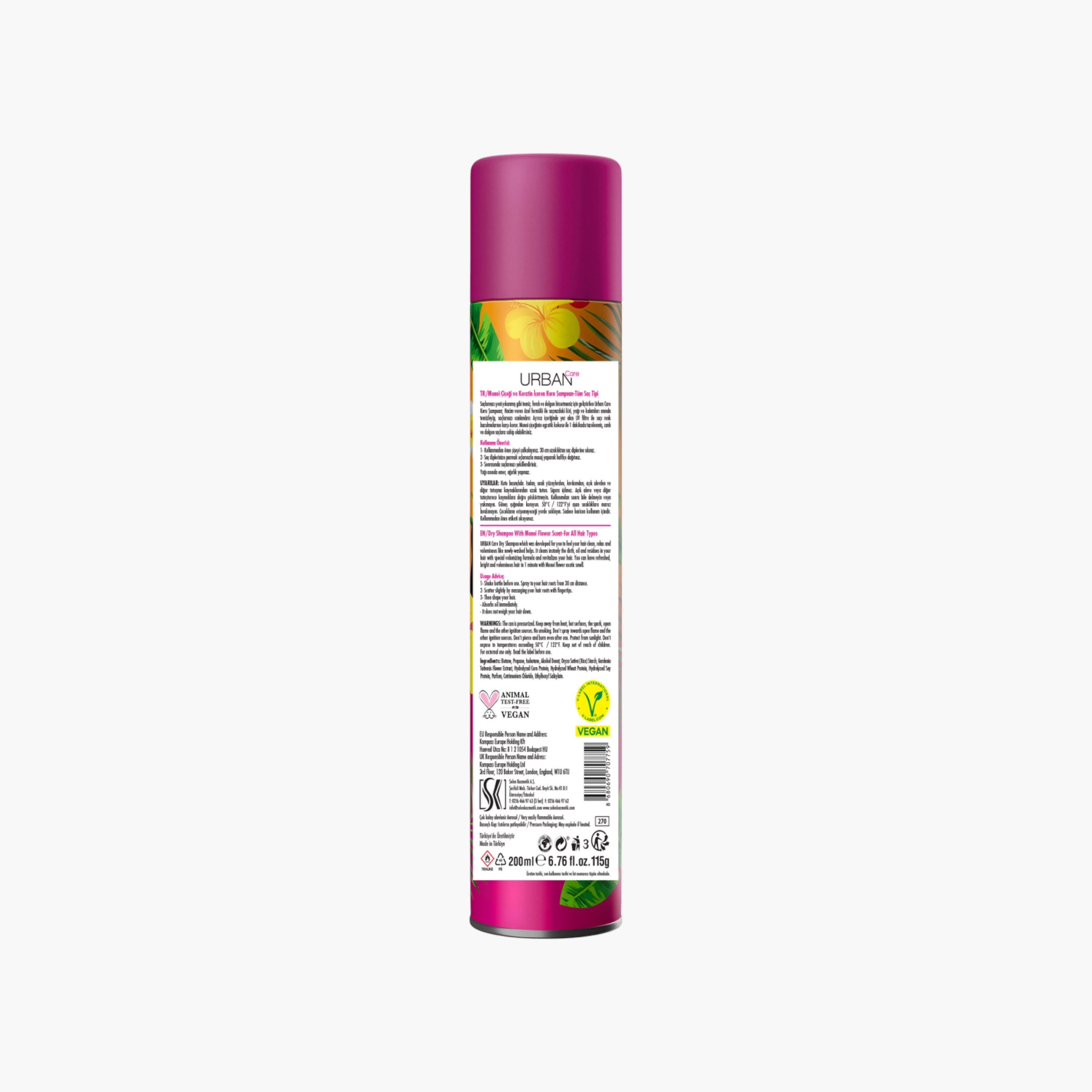 Urban Care Hawaiian Monoi Paradise Dry Shampoo - 200 ml-beautyandpersonalcare-hair-haircare-dryshampoos-image-2