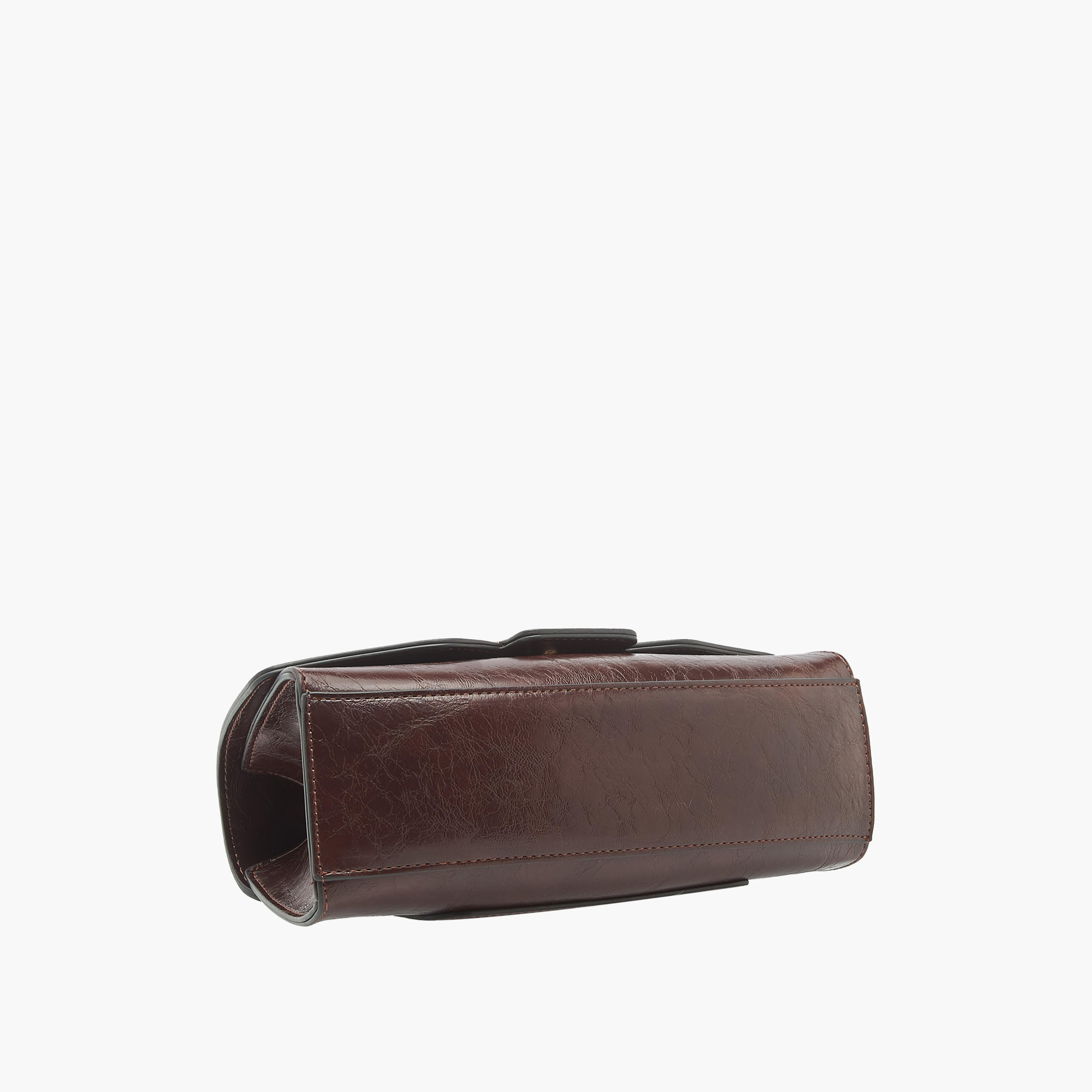 شنطة ساتشيل سادة بزر إغلاق وحزام قابل للفصل من لو كونفورت-women-bagsandwallets-handbags-image-8