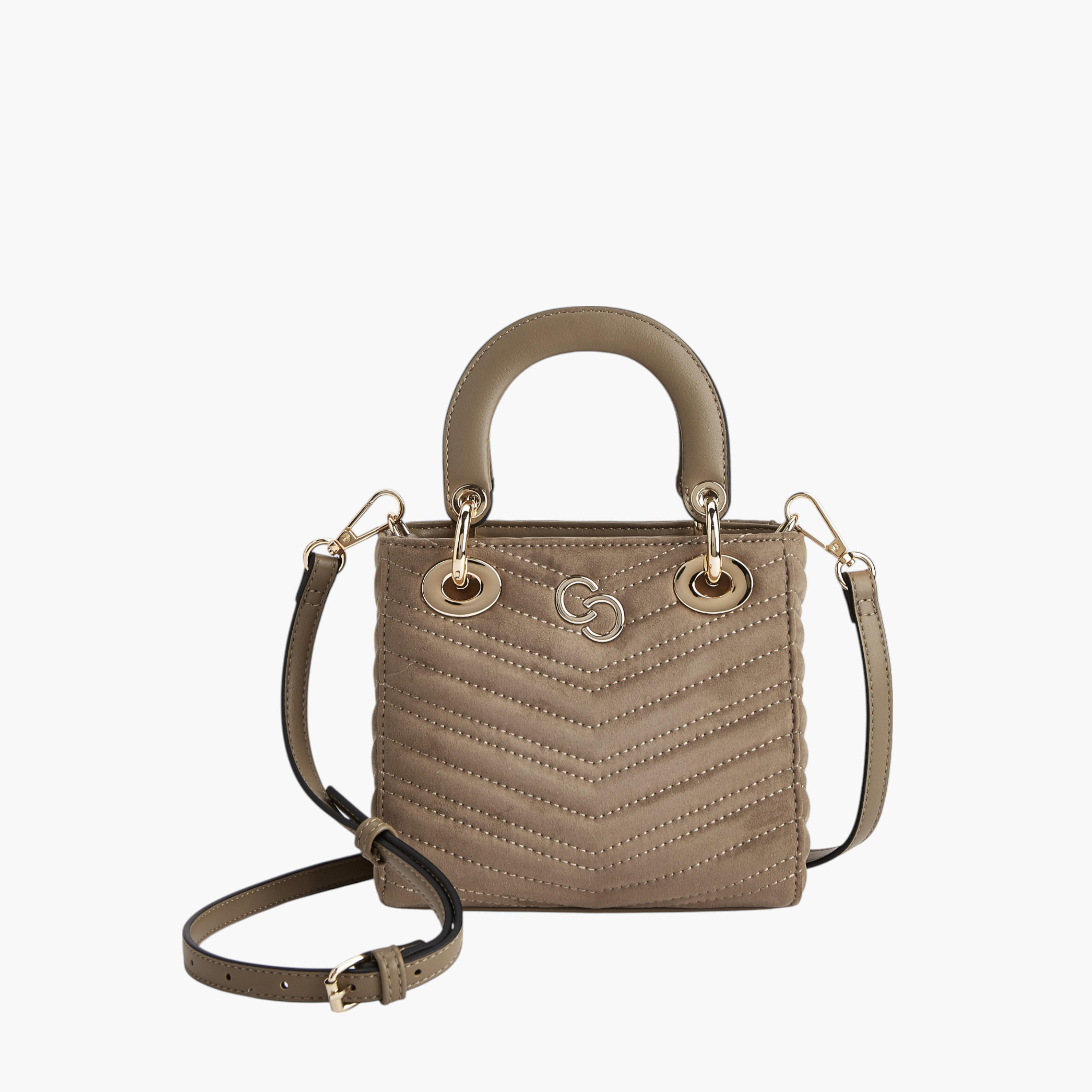 شنطة توتي مبطنة بمقبض قابل للفصل وسحاب إغلاق من سيلست-women-bagsandwallets-handbags-image-1