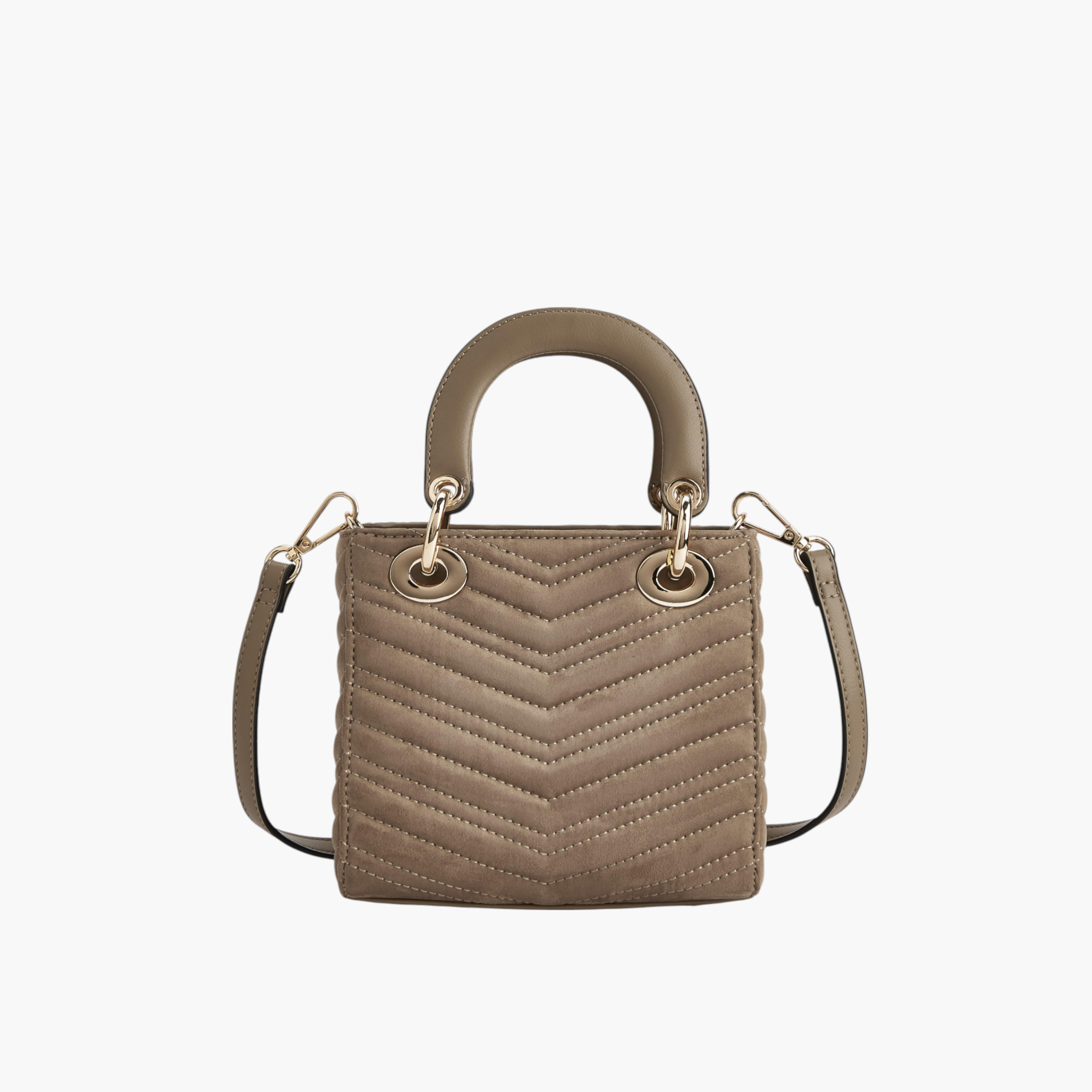 شنطة توتي مبطنة بمقبض قابل للفصل وسحاب إغلاق من سيلست-women-bagsandwallets-handbags-image-2