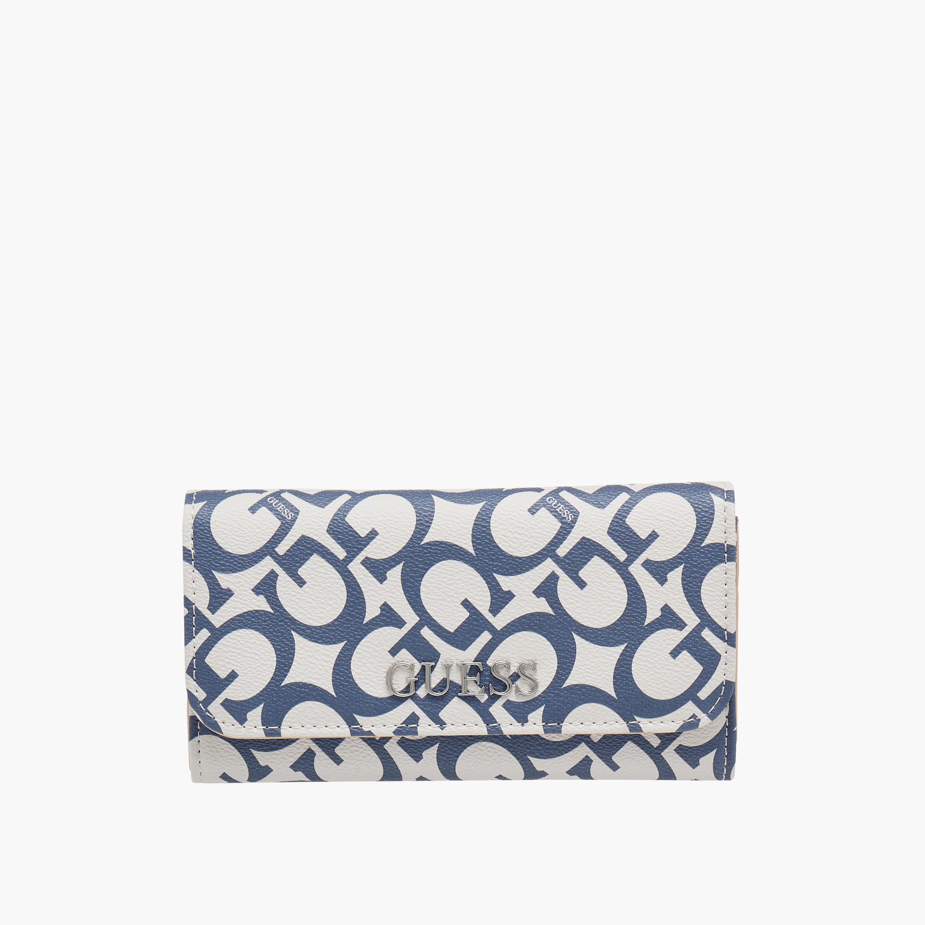 Guess Abbas Monogram Print Tri-Fold Wallet-women-bagsandwallets-wallets-image-1