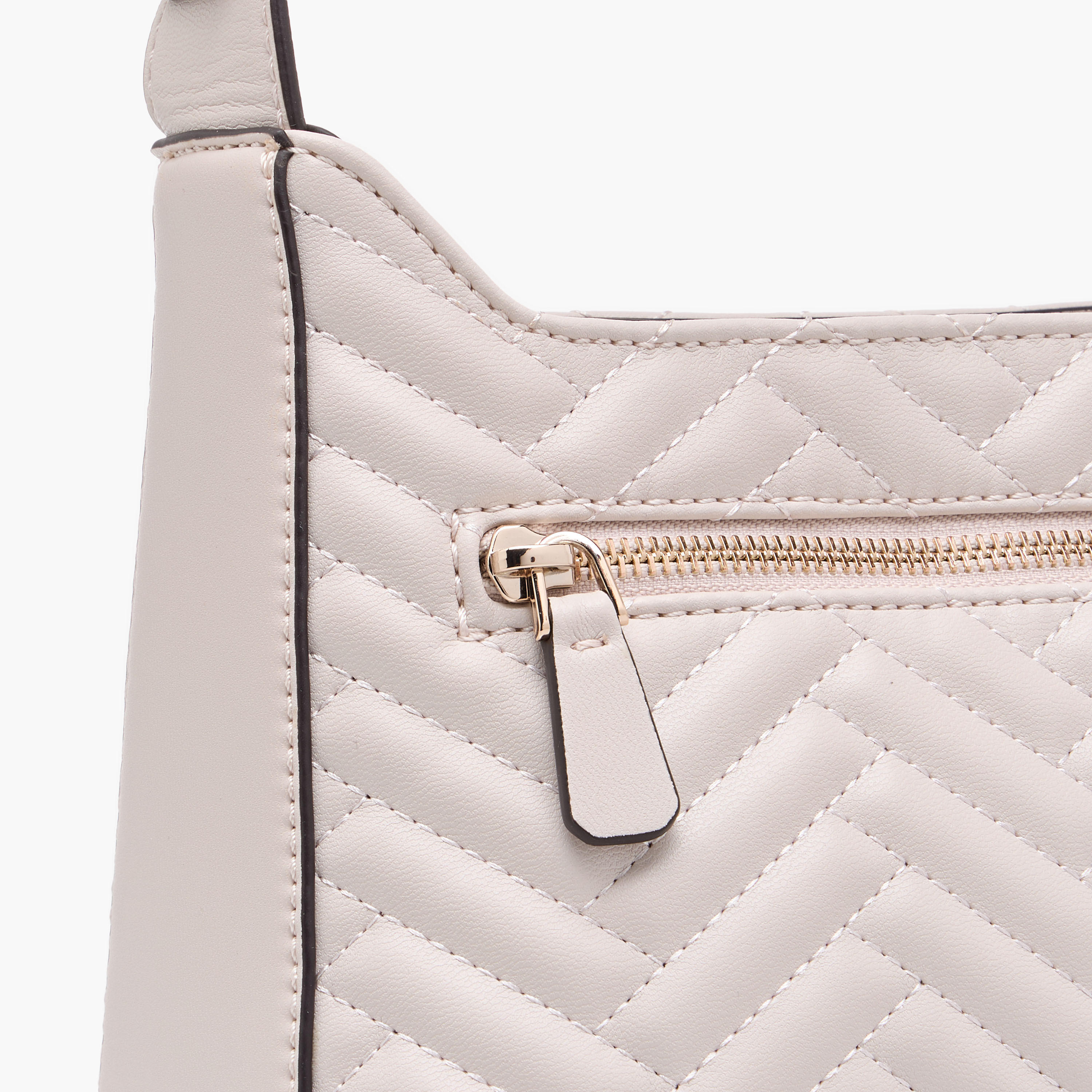 Guess Anning Quilted Shoulder Bag with Adjustable Strap and Zip Closure-women-bagsandwallets-handbags-image-6