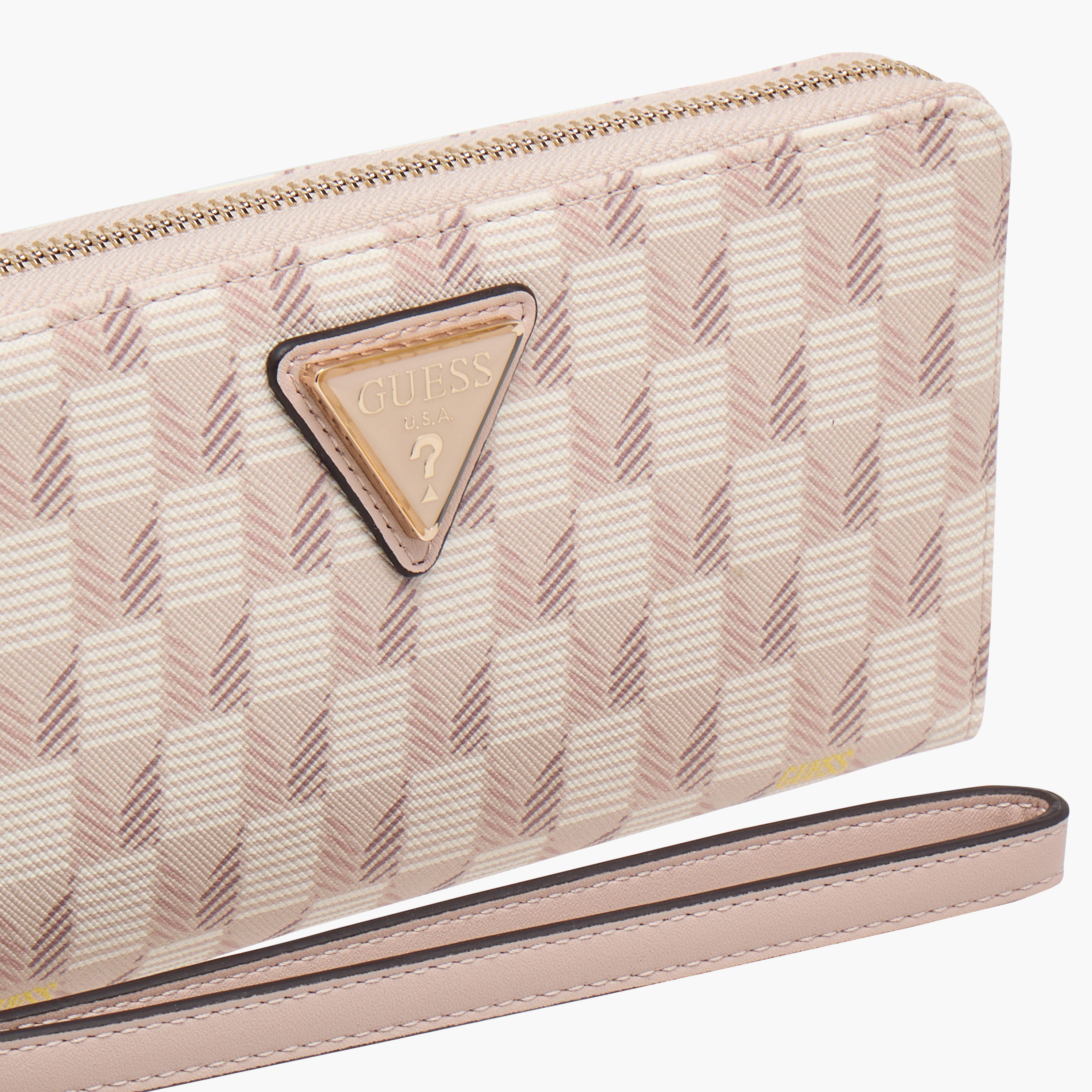 Guess Wave Geometric Print Zip Around Wallet-women-bagsandwallets-wallets-image-3