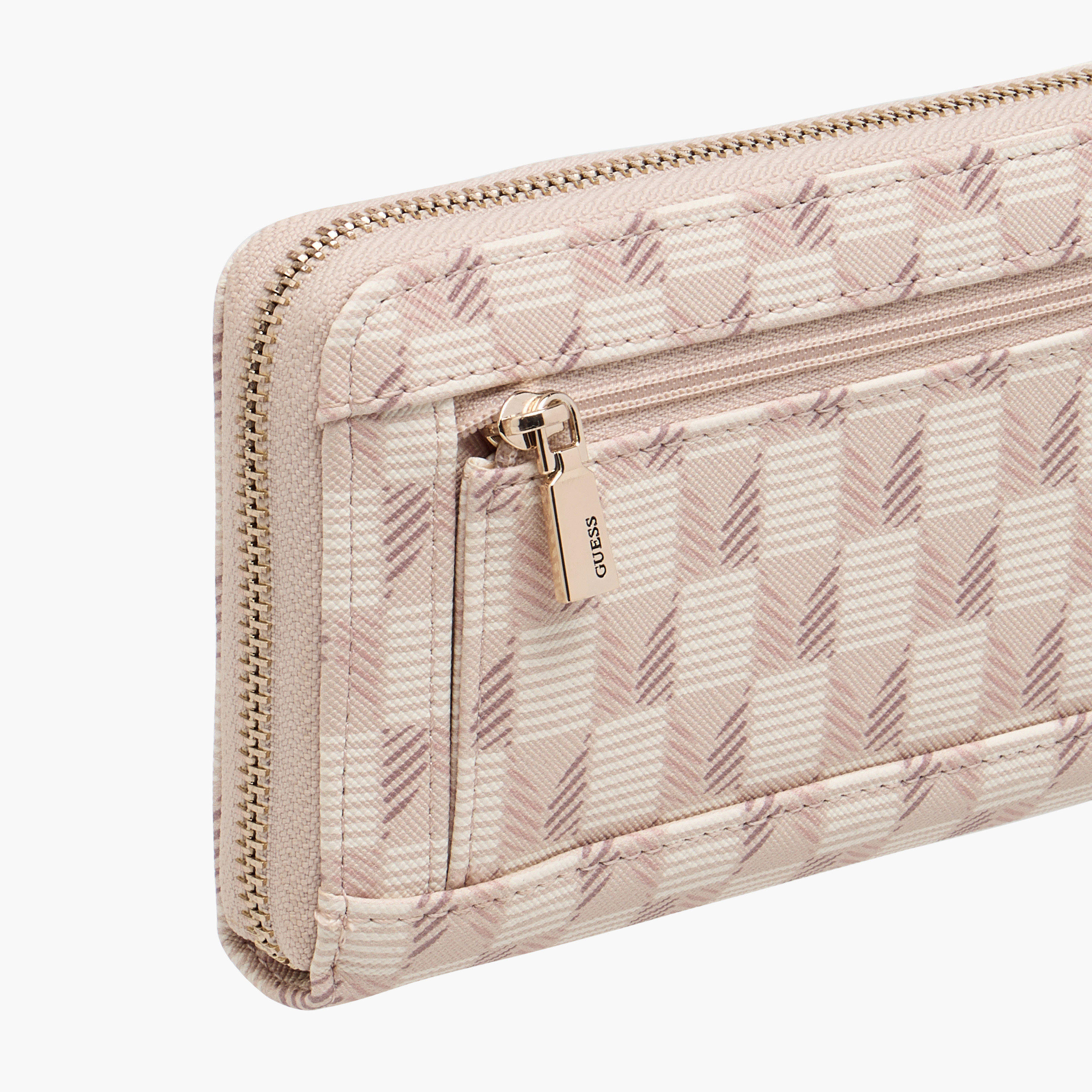 Guess Wave Geometric Print Zip Around Wallet-women-bagsandwallets-wallets-image-4