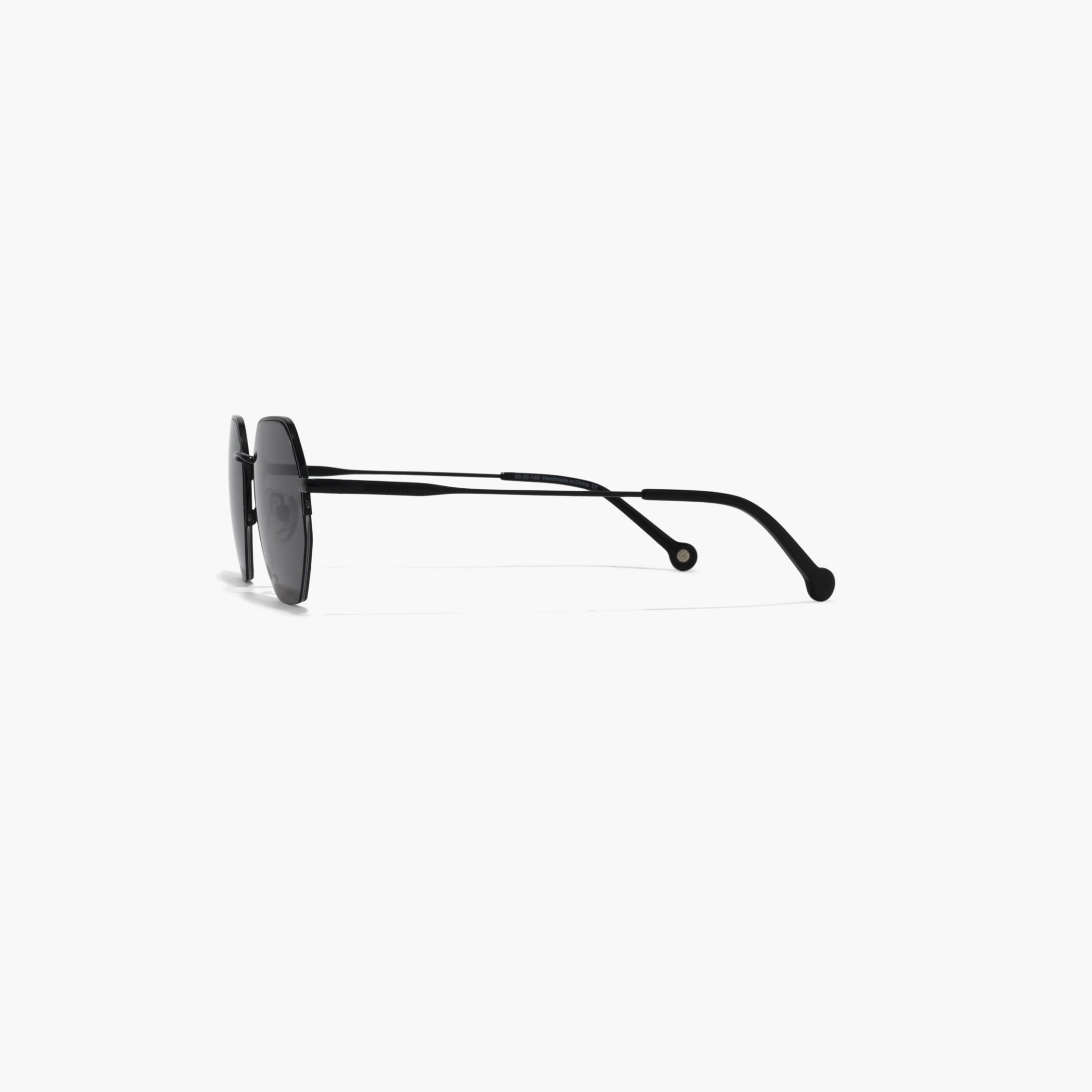 30Sundays Azzurro 50MM Black Geometric Sunglasses su100101-30s-000305-0101-50-men-sunglasses-image-4