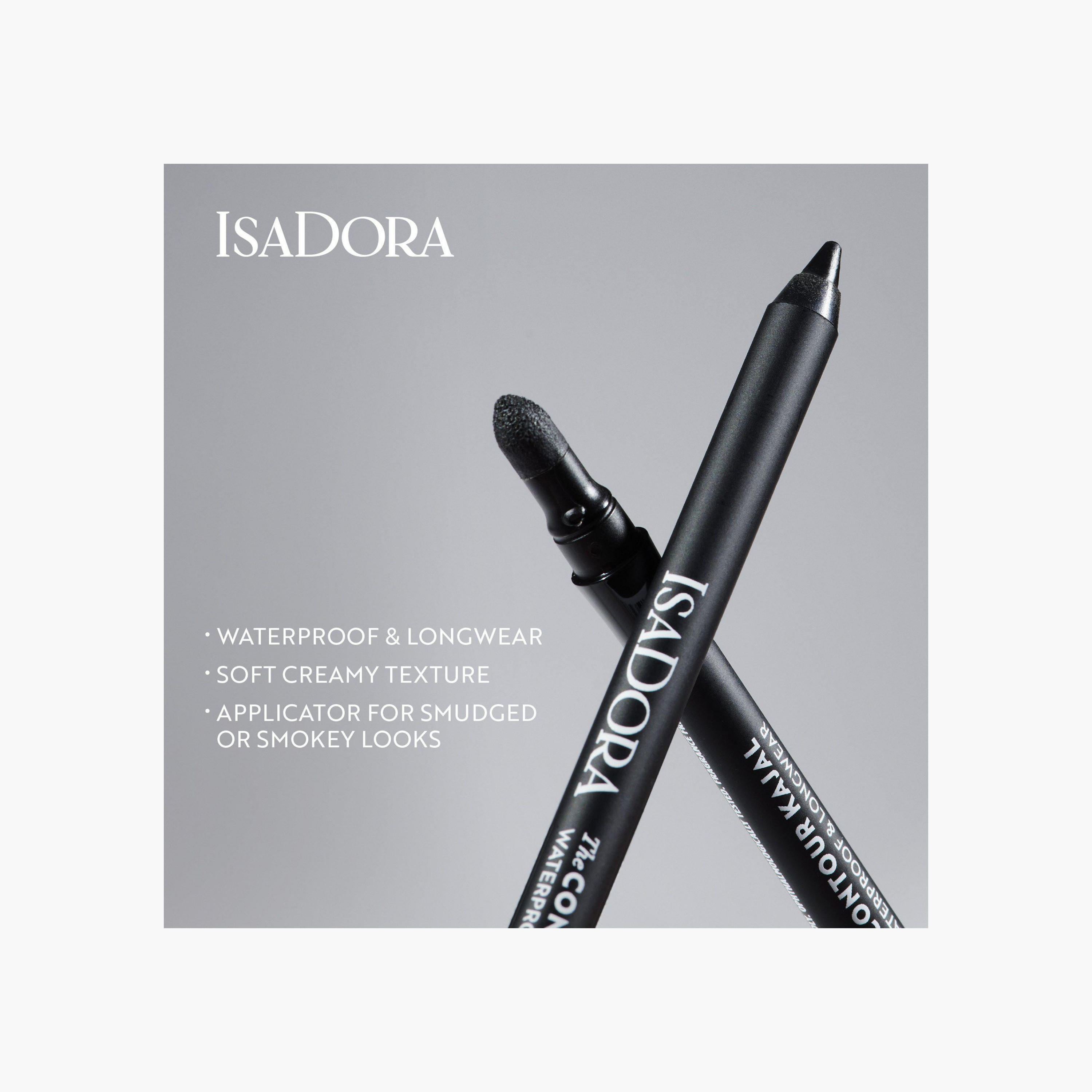 Isadora Waterproof Contour Kajal Pencil -1.2g-beautyandpersonalcare-makeup-eyes-kajal-image-4