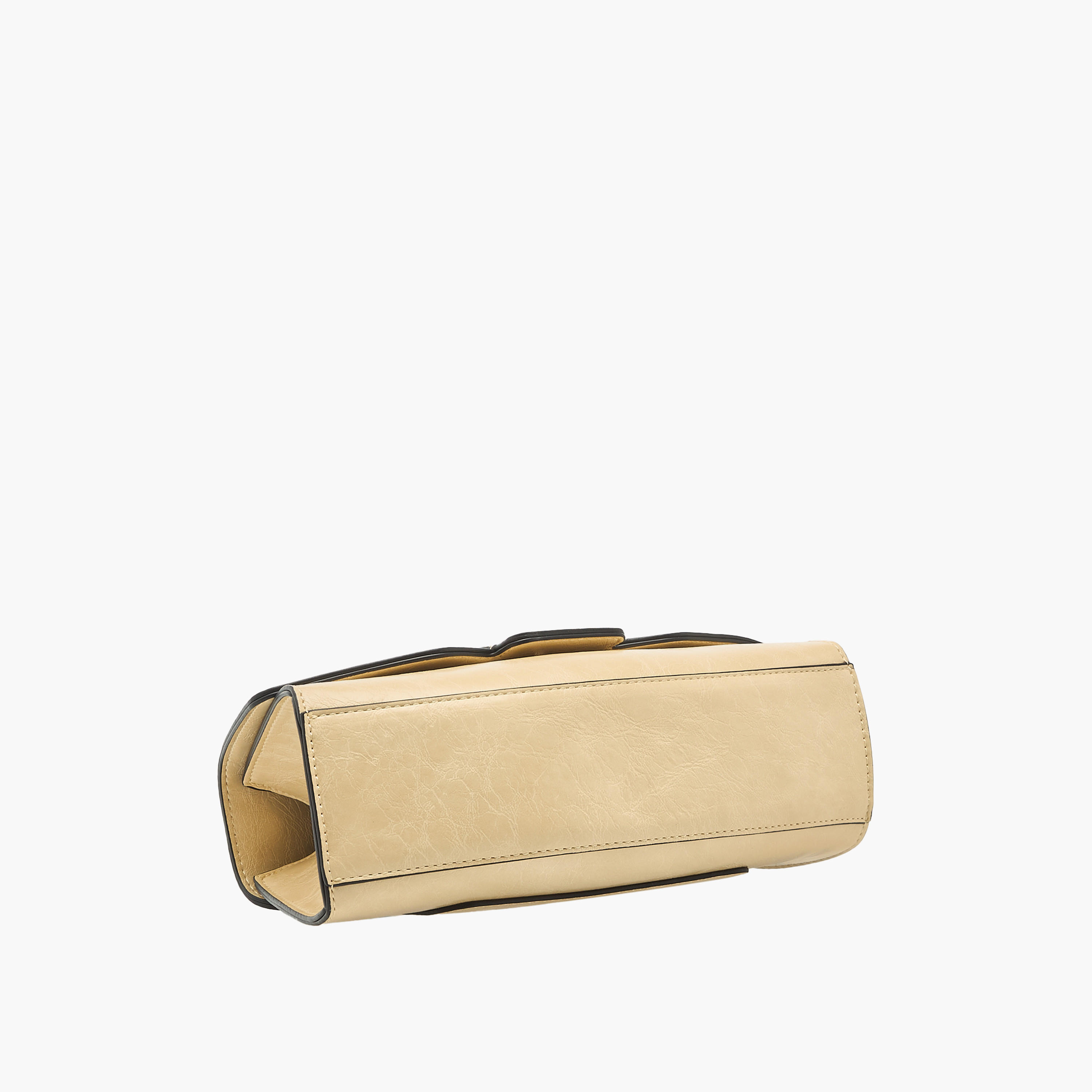 شنطة ساتشيل سادة بزر إغلاق وحزام قابل للفصل من لو كونفورت-women-bagsandwallets-handbags-image-8