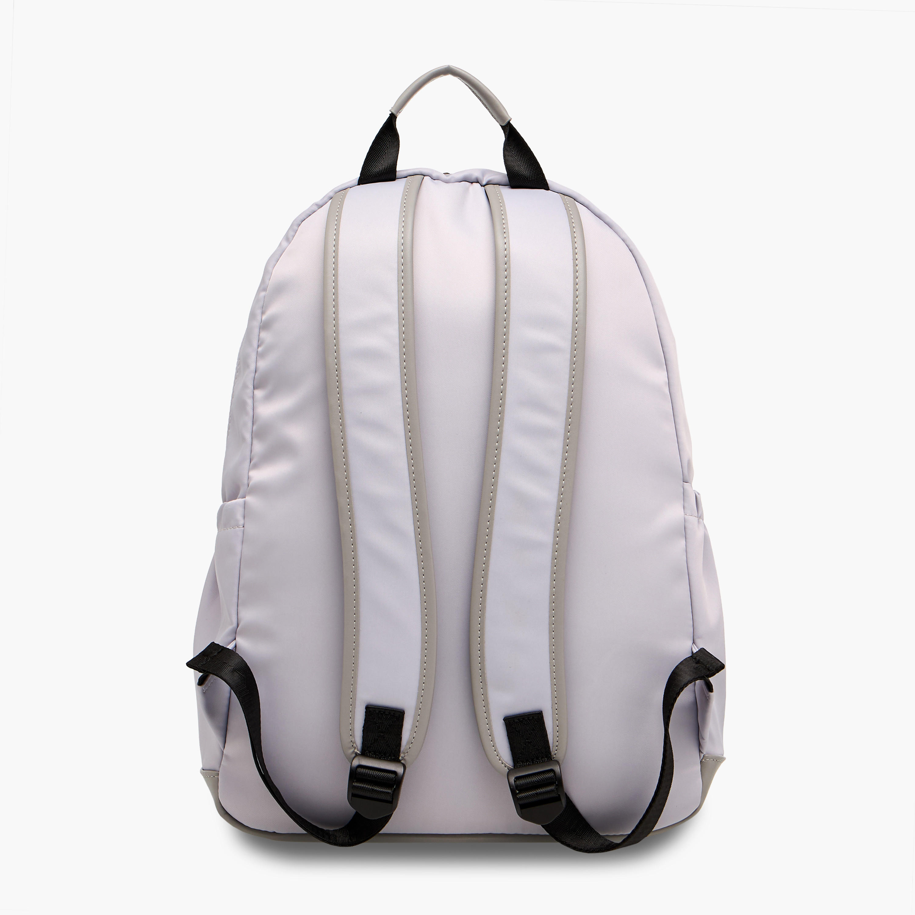 Lee Cooper Printed Backpack with Adjustable Shoulder Straps and Zip Closure - 13x30x41 cm-women-bagsandwallets-backpacks-image-3