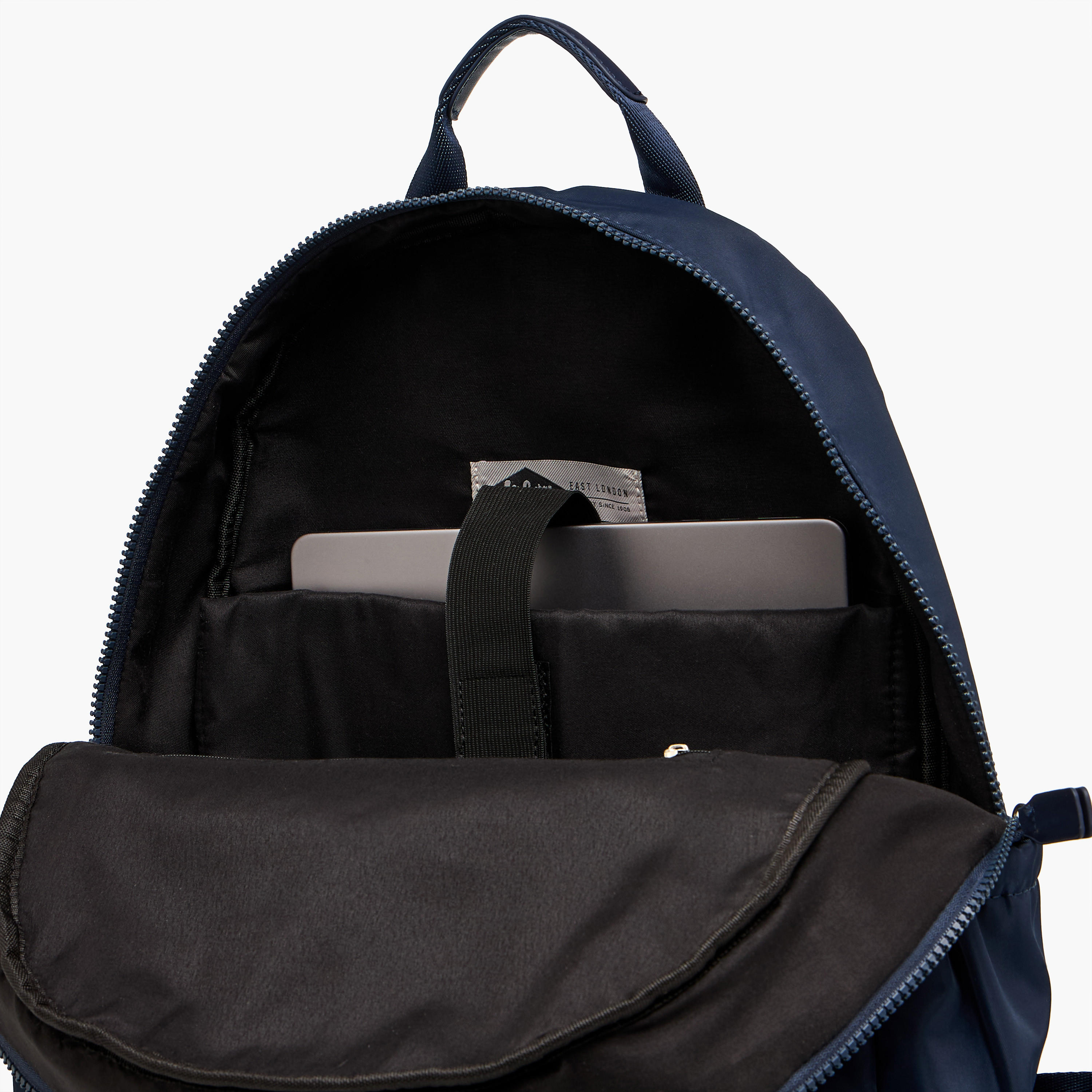 Lee Cooper Printed Backpack with Adjustable Shoulder Straps and Zip Closure - 13x30x41 cm-women-bagsandwallets-backpacks-image-6