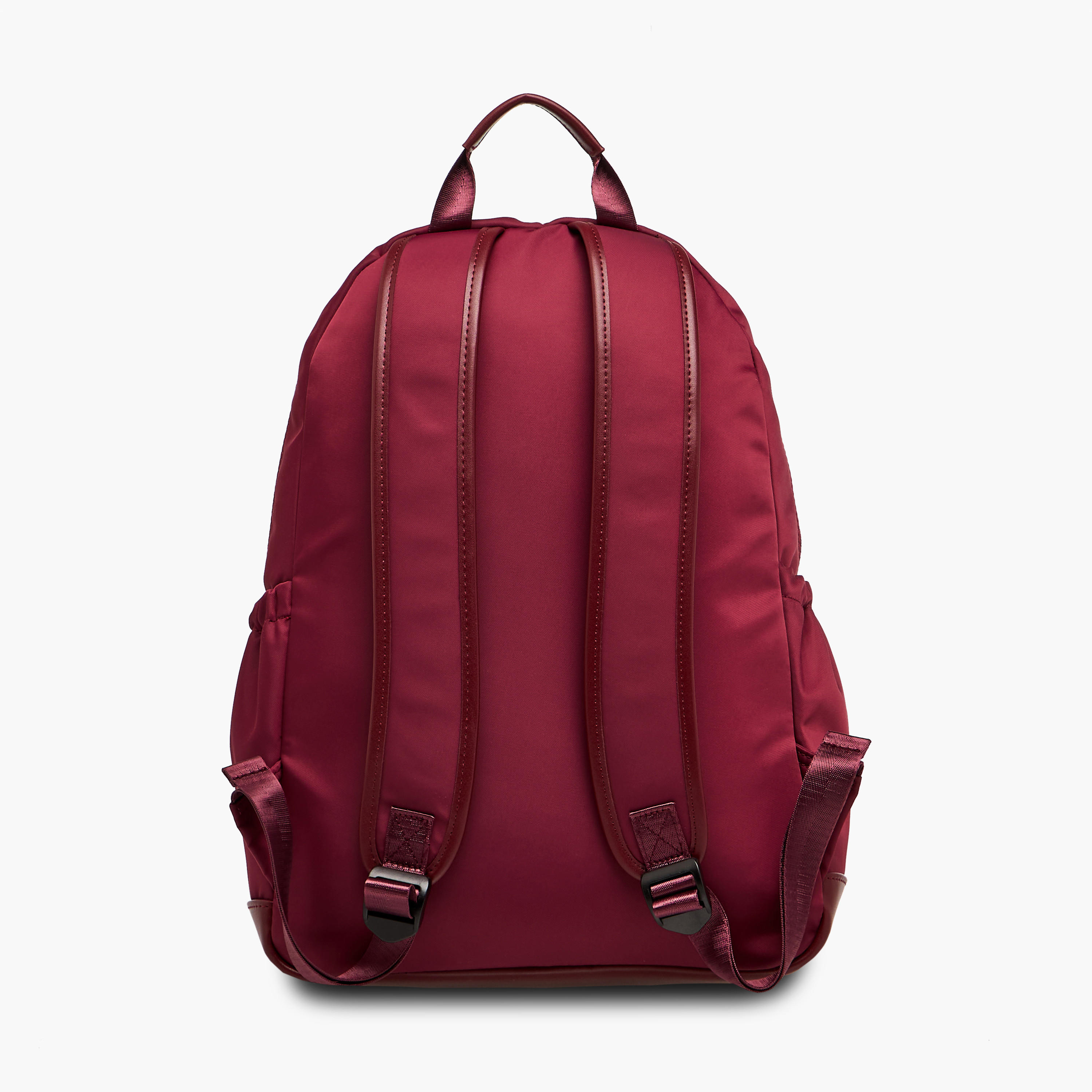 Lee Cooper Printed Backpack with Adjustable Shoulder Straps and Zip Closure - 13x30x41 cm-women-bagsandwallets-backpacks-image-3