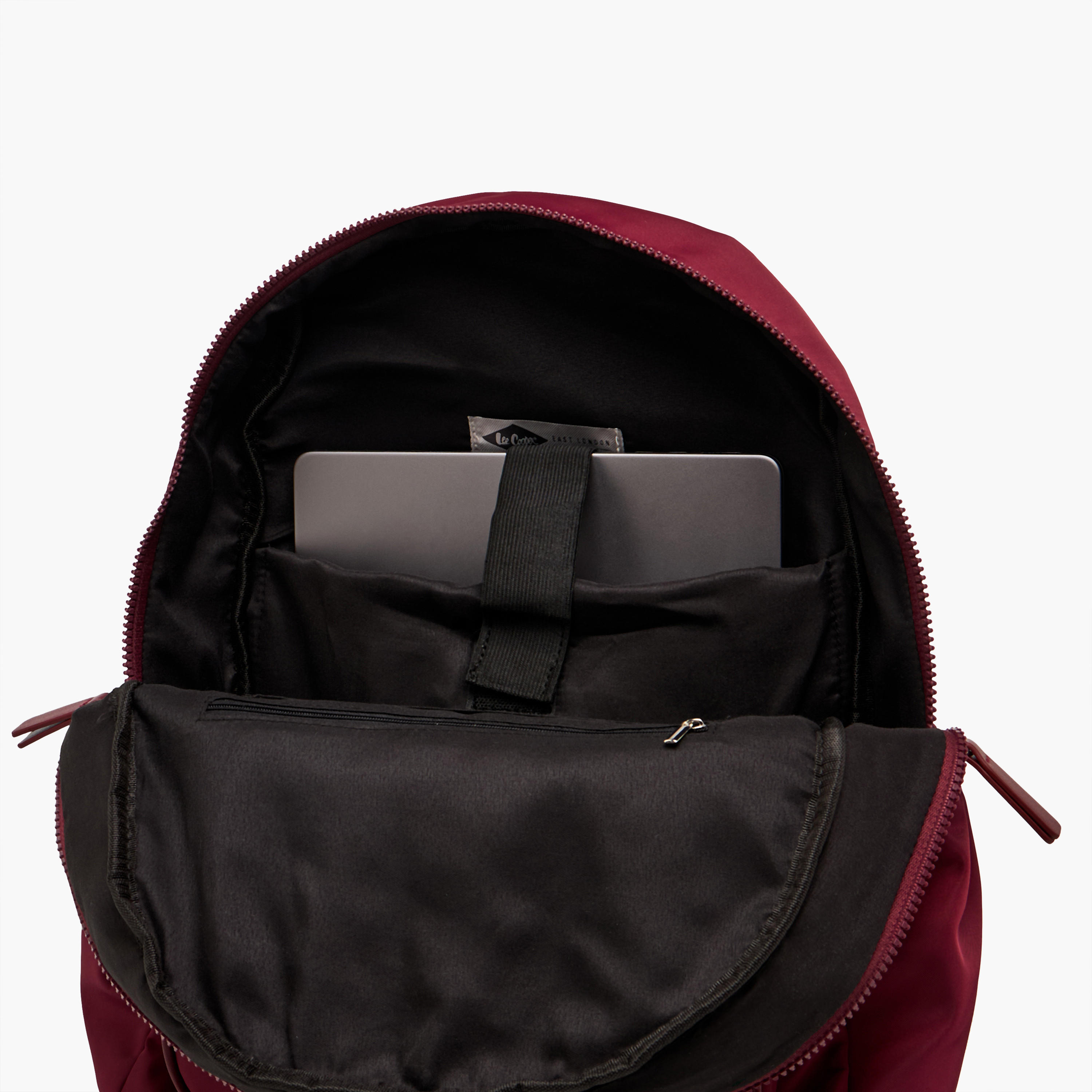 Lee Cooper Printed Backpack with Adjustable Shoulder Straps and Zip Closure - 13x30x41 cm-women-bagsandwallets-backpacks-image-6