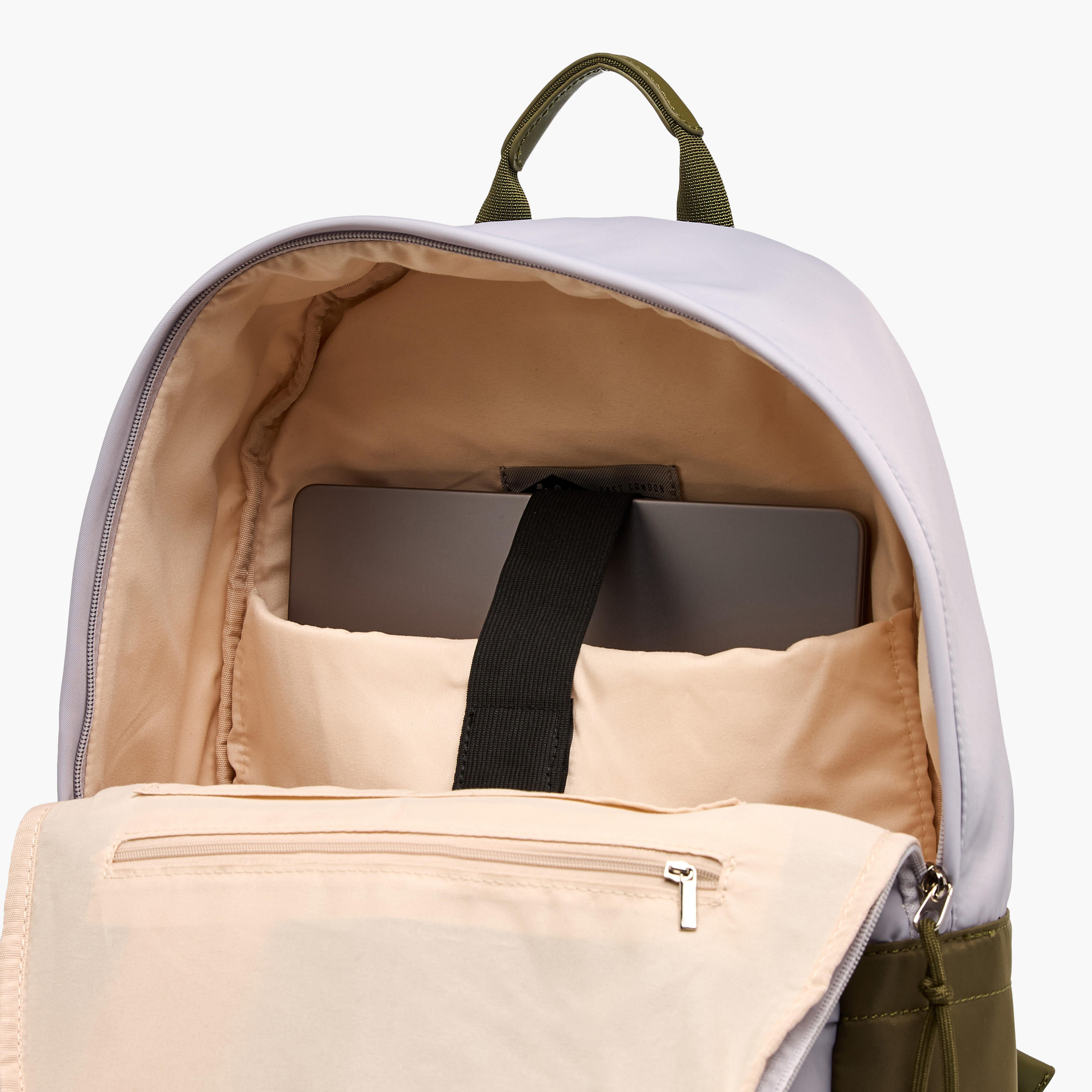 Lee Cooper Colourblock Backpack with Adjustable Shoulder Straps and Zip Closure - 15x30x40 cm-men-bags-image-6