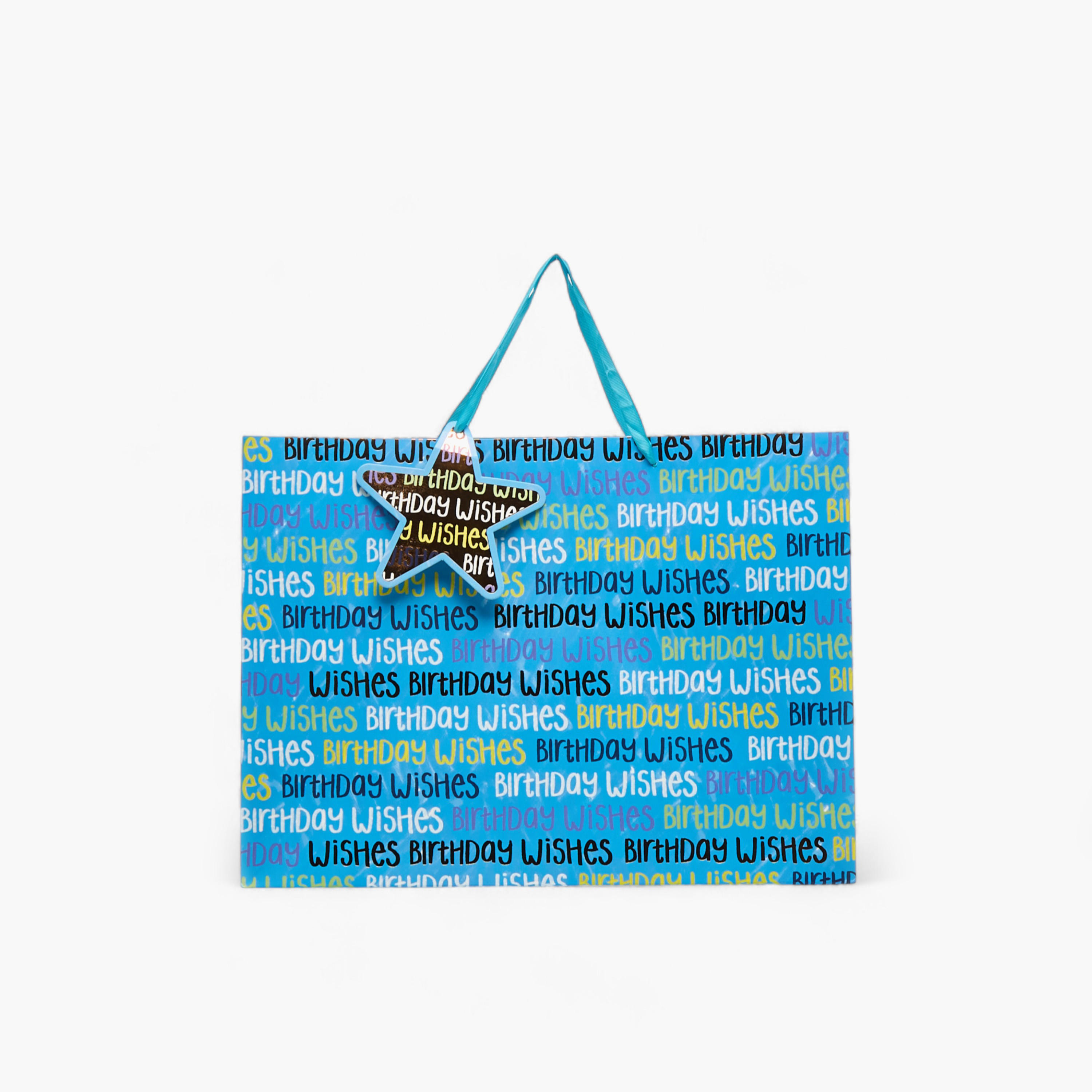 Findz Birthday Print Paper Gift Bag - Extra Large-household-giftingaccessories-giftings-image-1