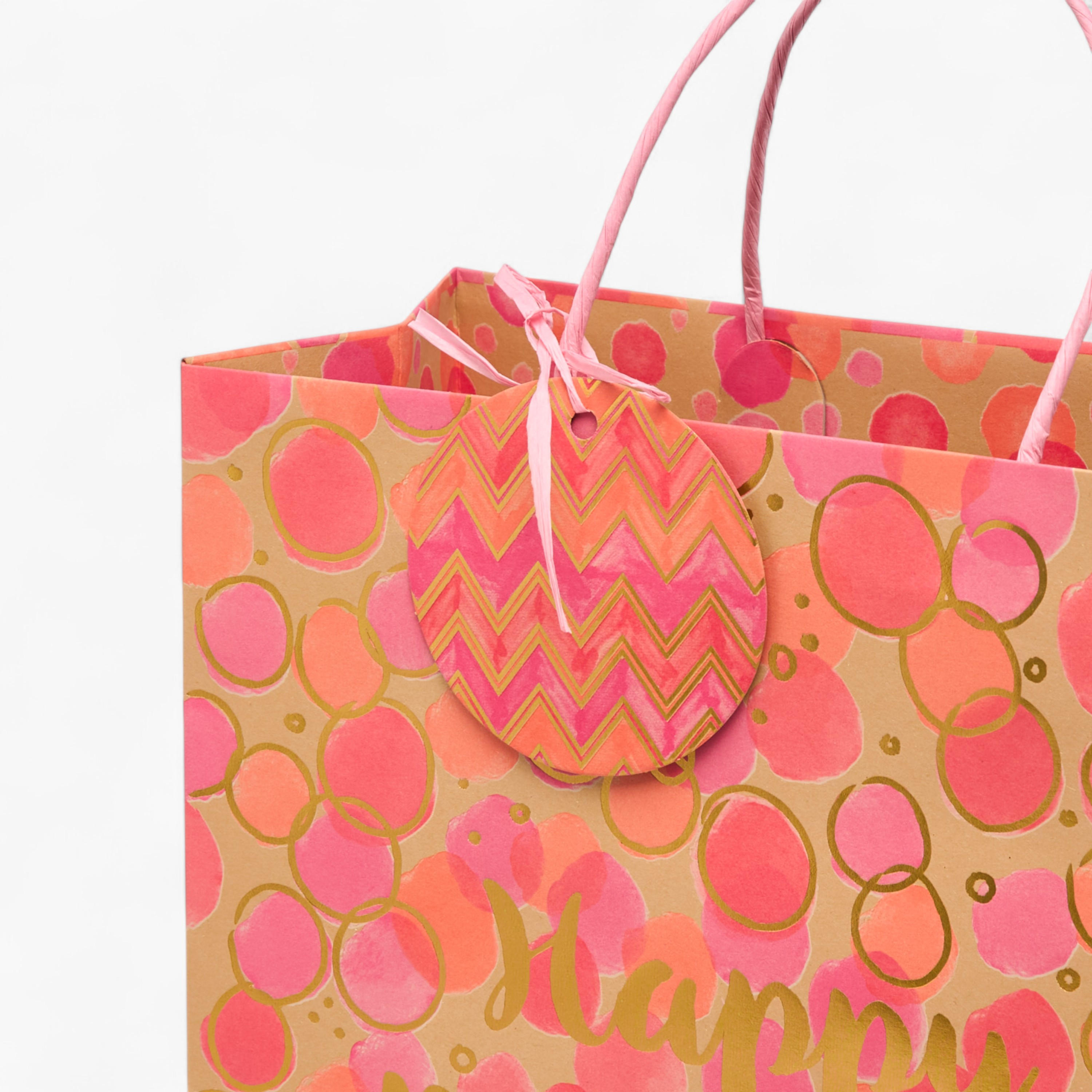 Findz Birthday Print Paper Gift Bag - Large-household-giftingaccessories-giftings-image-3