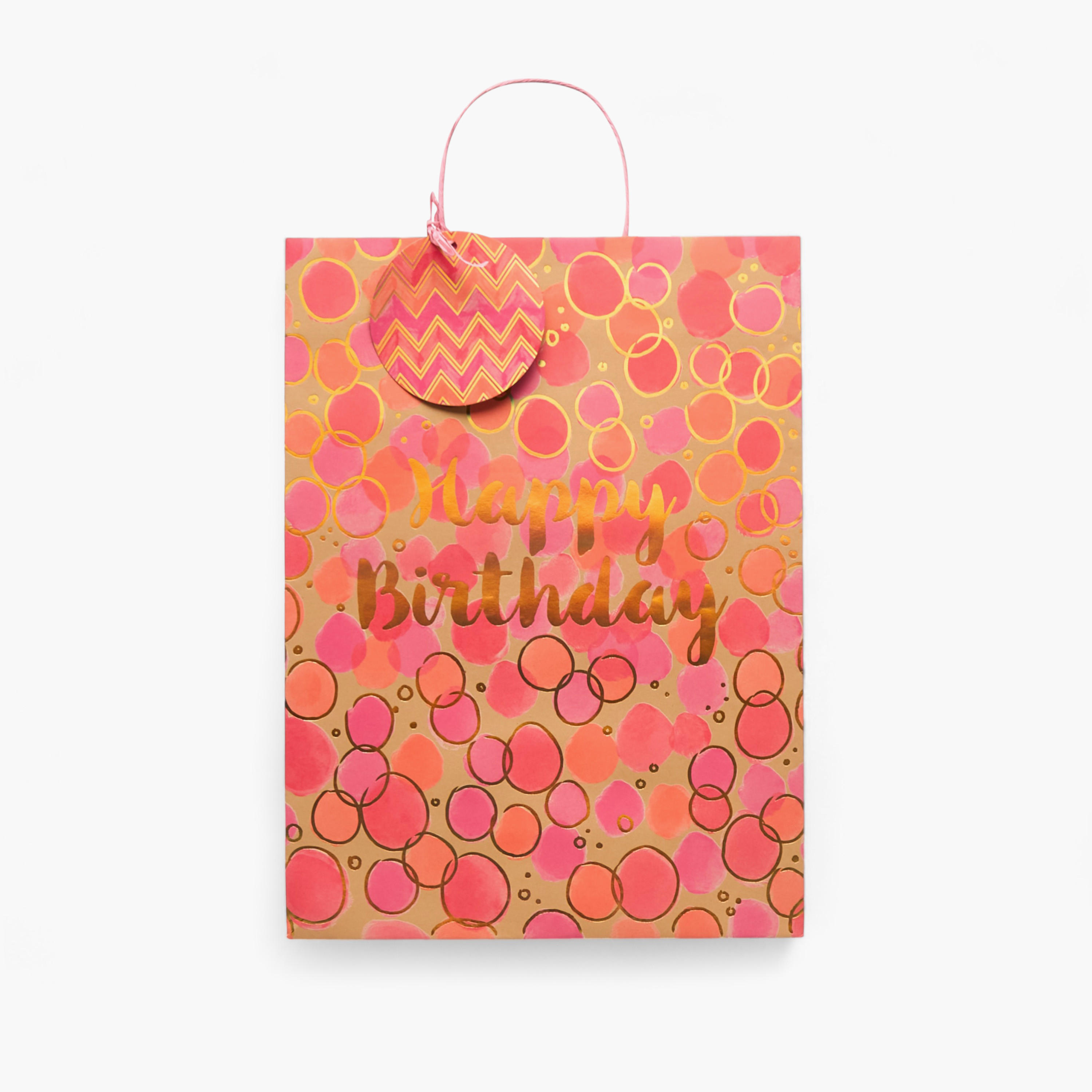 Findz Birthday Print Paper Gift Bag - Extra Large-household-giftingaccessories-giftings-image-1
