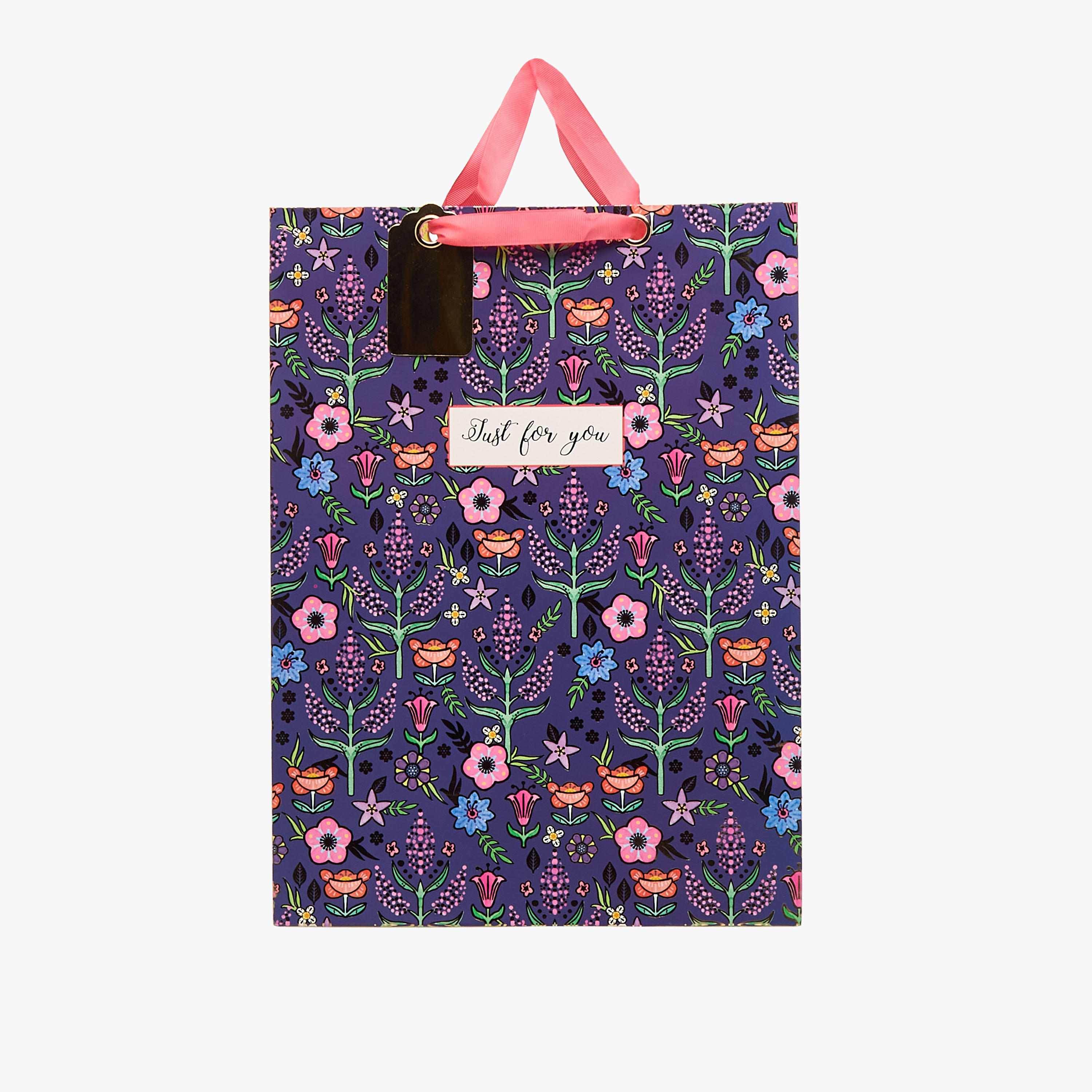 Findz Floral Print Paper Gift Bag - Extra Large-household-giftingaccessories-giftings-image-1