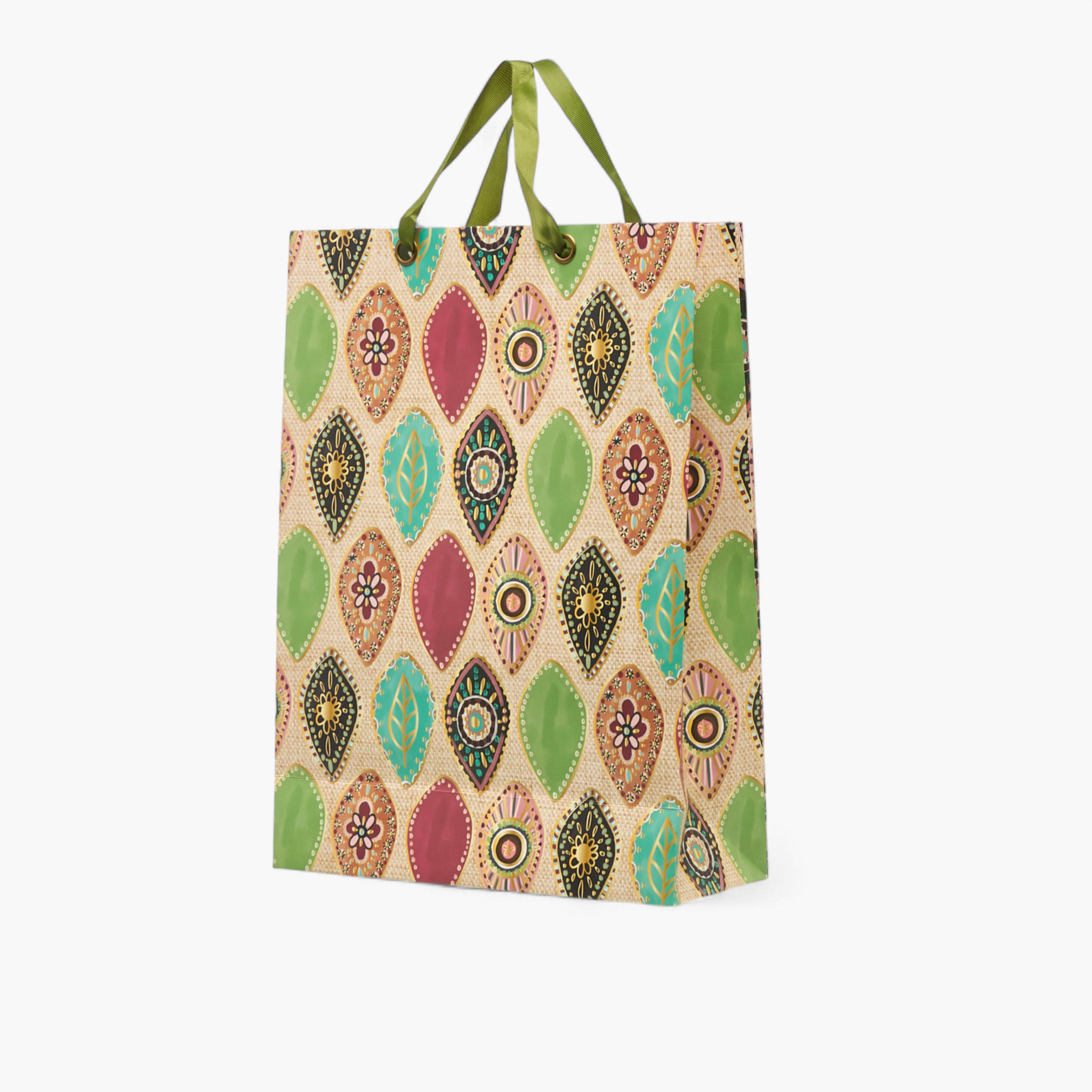 Findz Bohemian Print Gift Bag - Extra Large-household-giftingaccessories-giftings-image-2