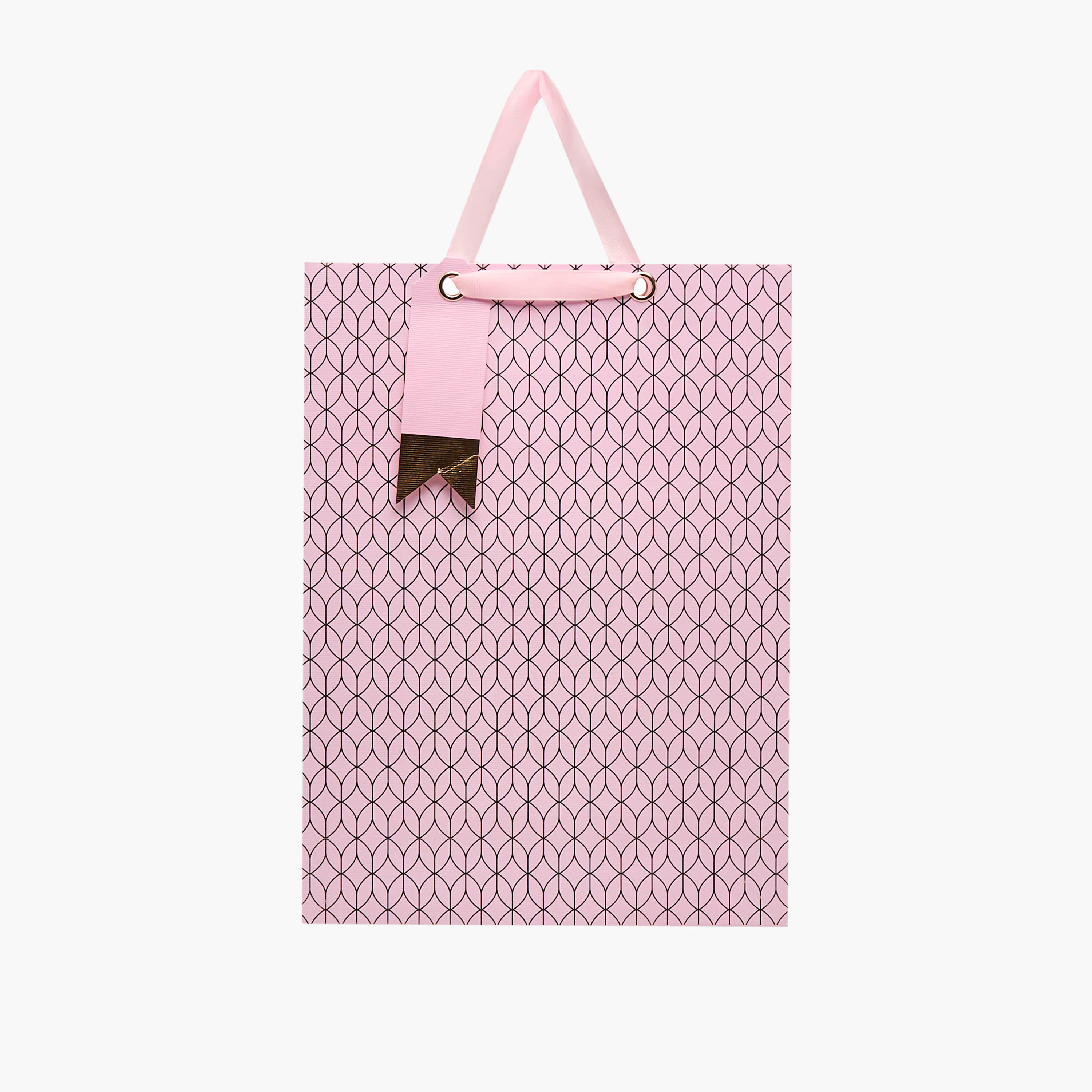 Findz Geometric Print Paper Gift Bag - Extra Large-household-giftingaccessories-giftings-image-1