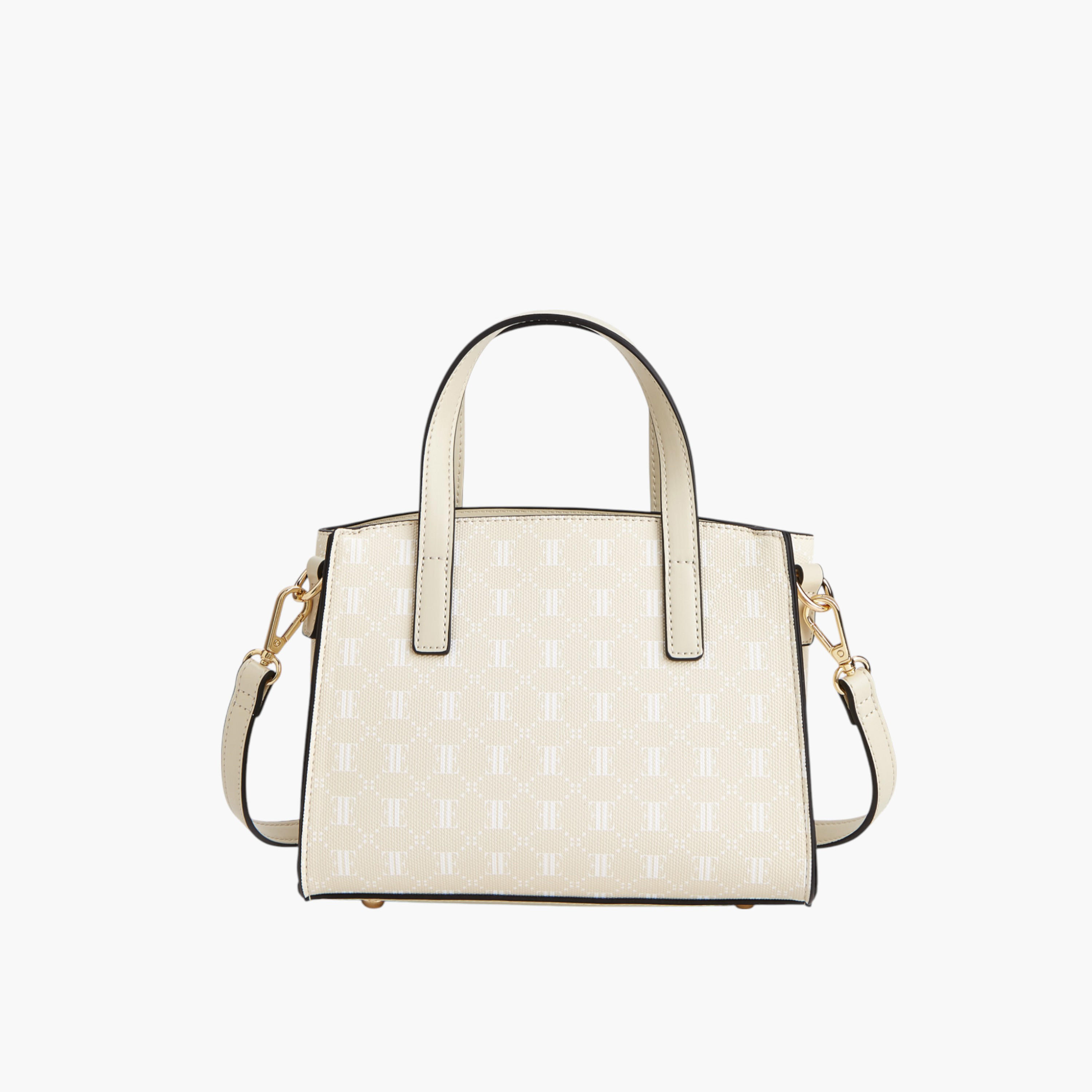 شنطة توتي بطبعات زهرية ومقابض مزدوجة وسحاب إغلاق من إيل-women-bagsandwallets-handbags-image-2