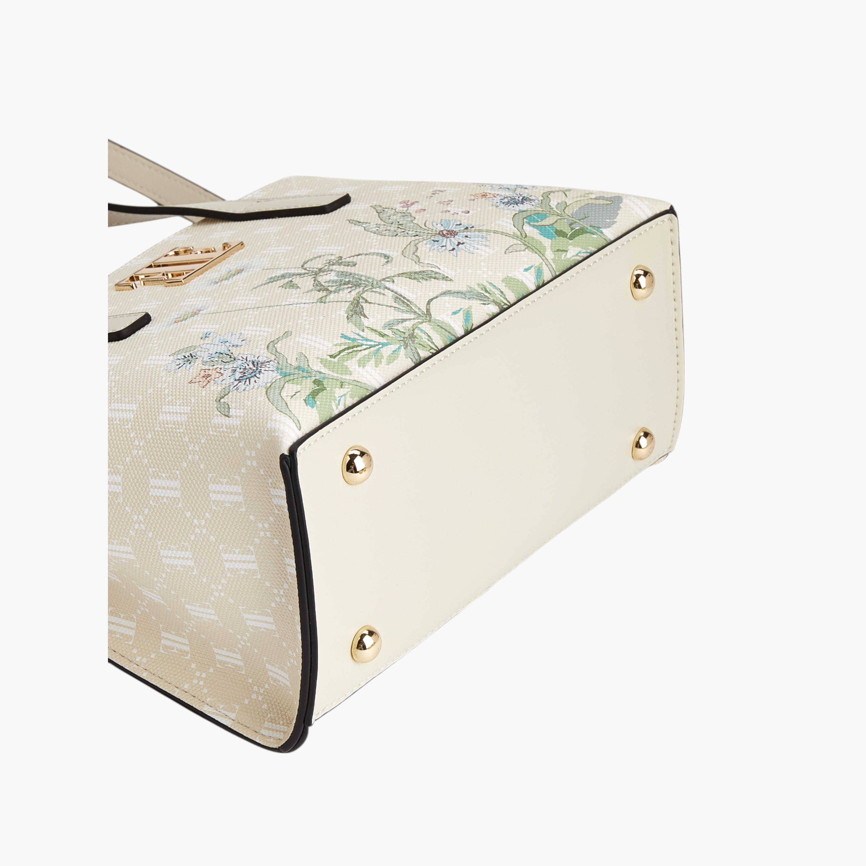 شنطة توتي بطبعات زهرية ومقابض مزدوجة وسحاب إغلاق من إيل-women-bagsandwallets-handbags-image-5