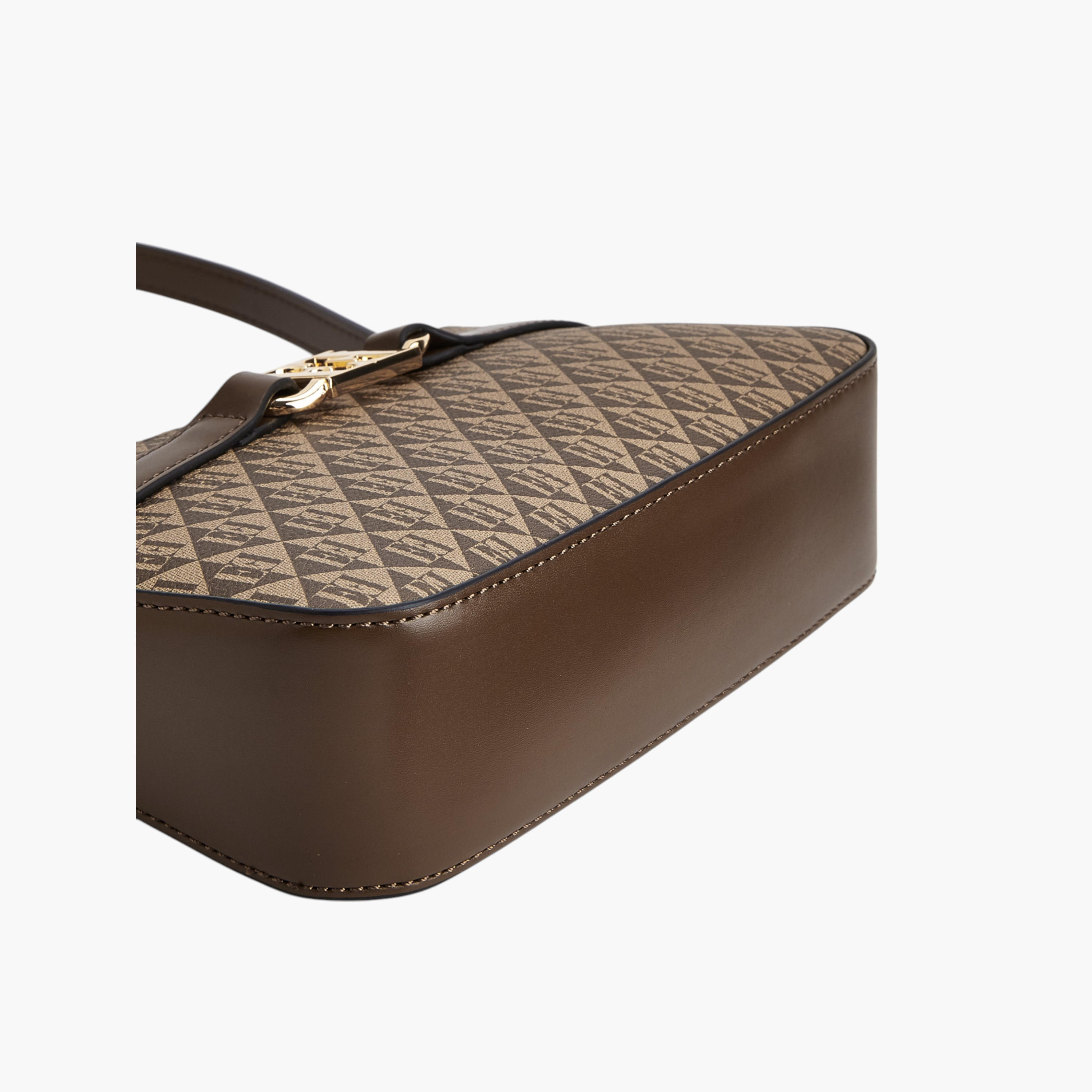Elle Monogram Print Crossbody Bag with Adjustable Strap and Zip Closure-women-bagsandwallets-handbags-image-5