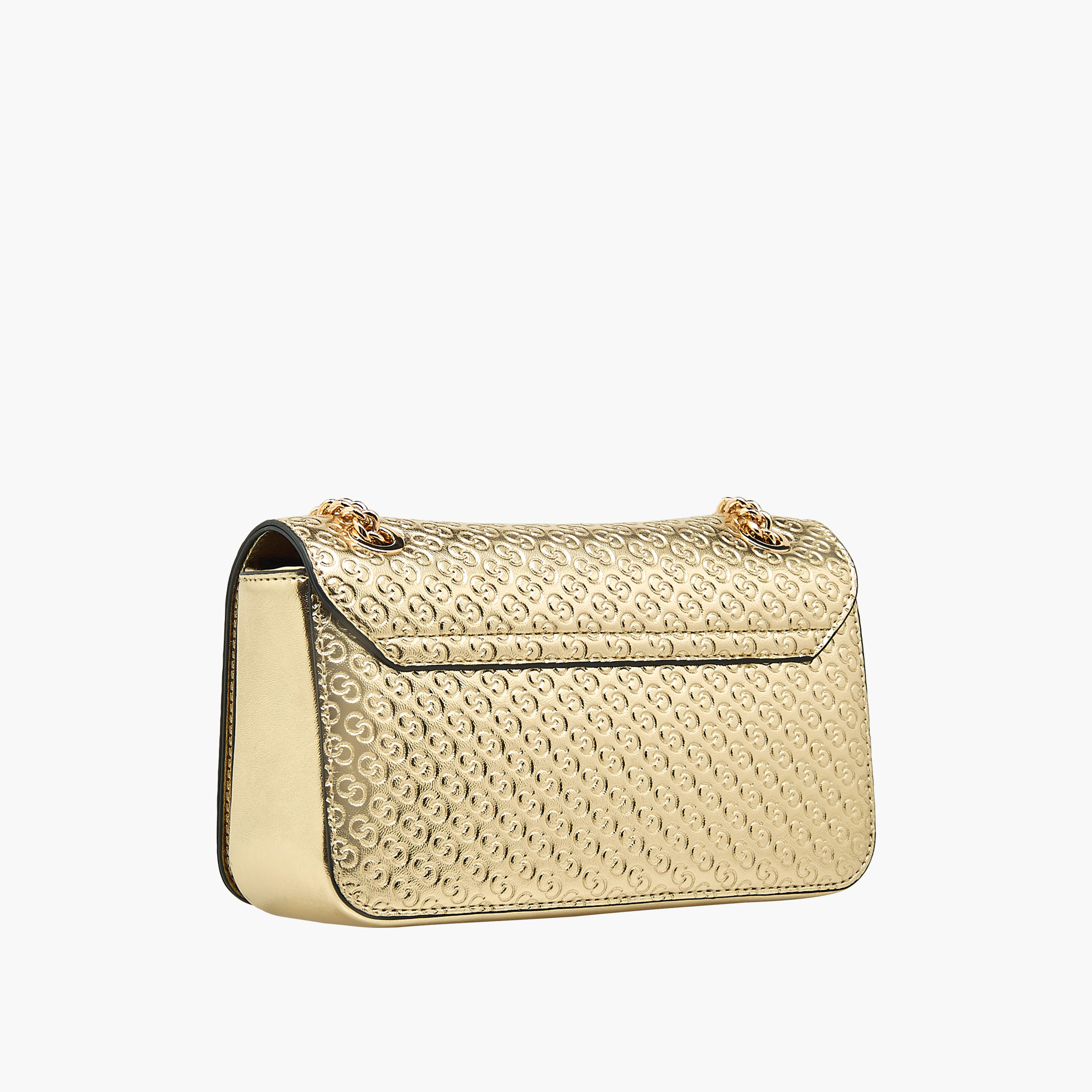 Celeste Monogram Embossed Crossbody Bag with Chain Strap-women-bagsandwallets-handbags-image-4