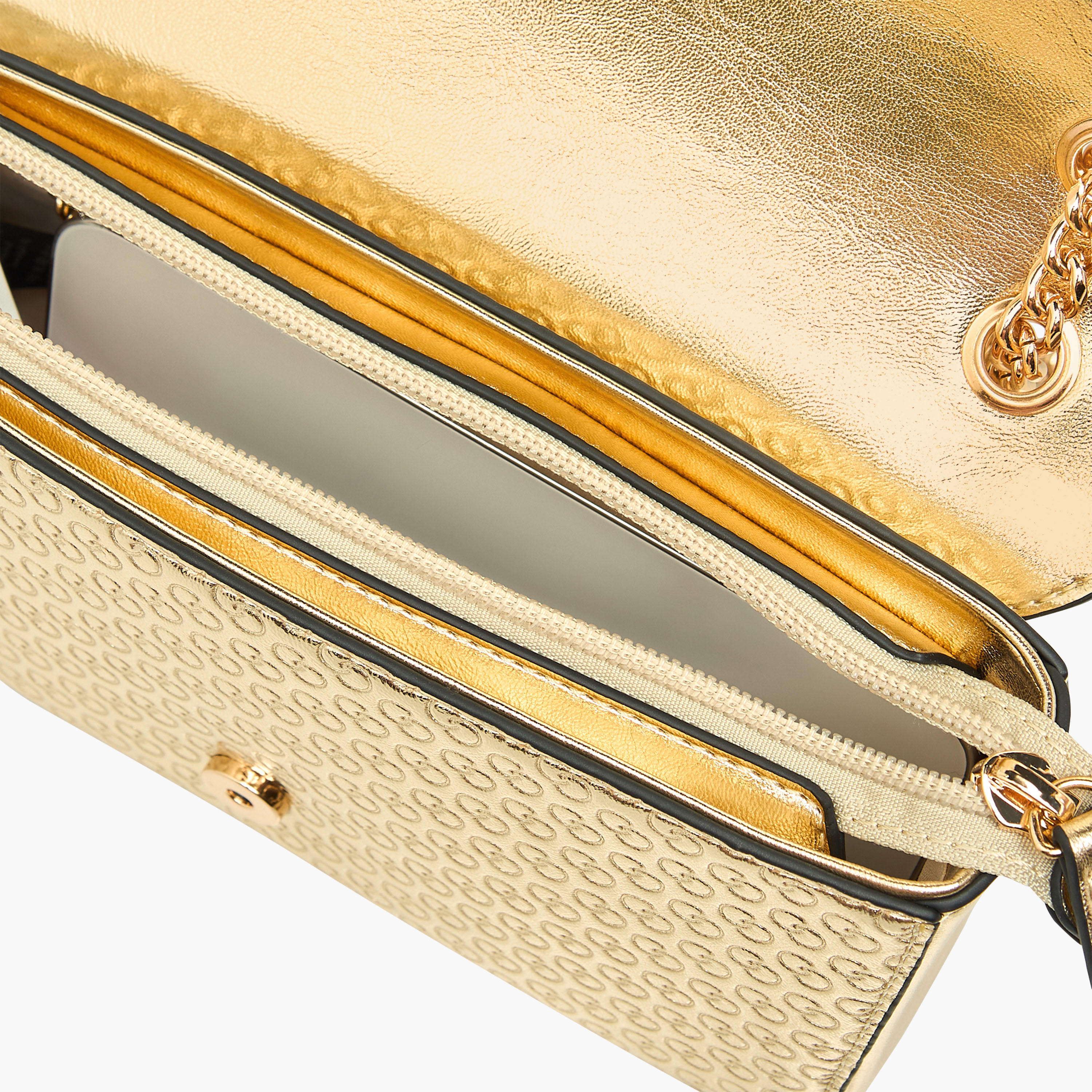 Celeste Monogram Embossed Crossbody Bag with Chain Strap-women-bagsandwallets-handbags-image-9
