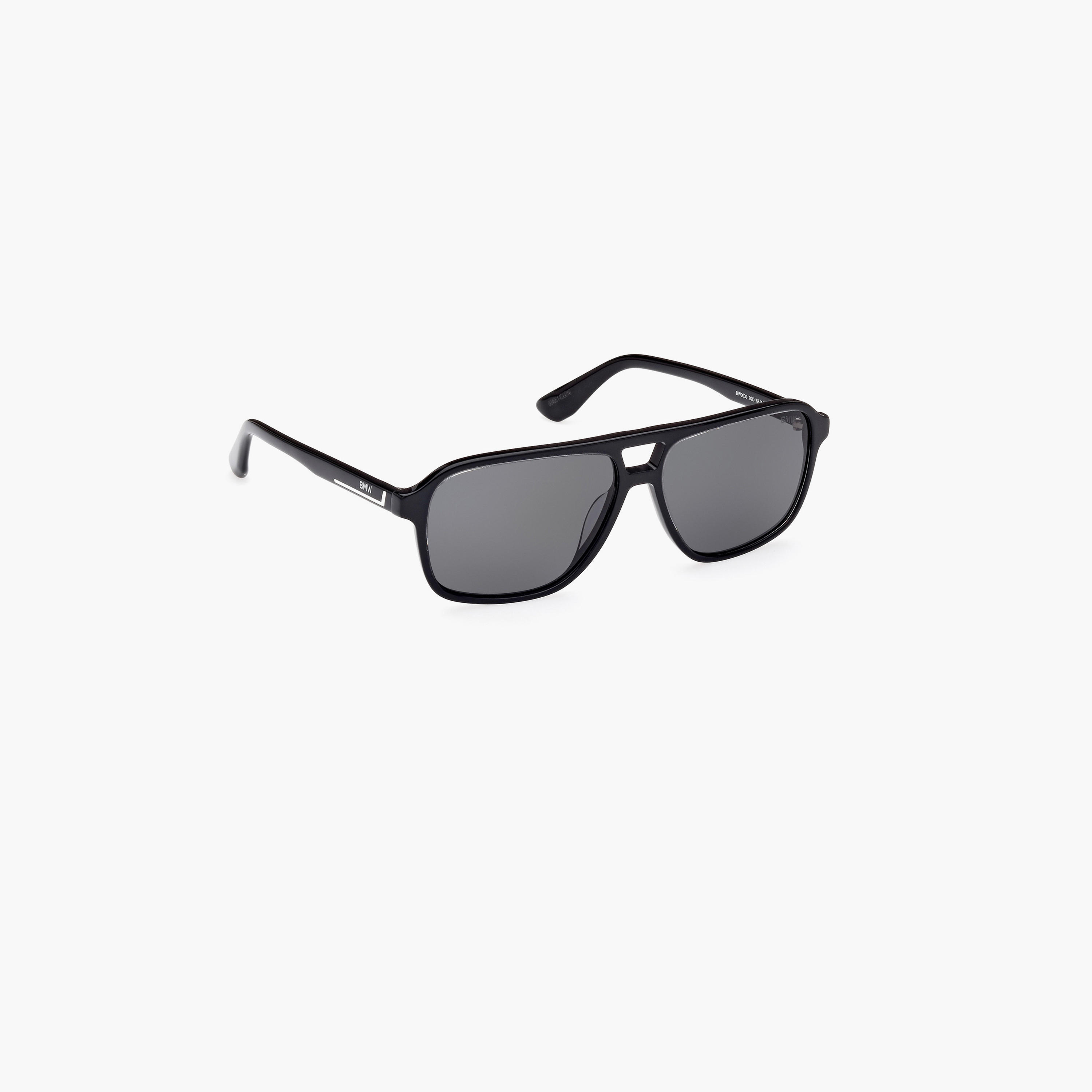BMW Polarized 58MM Smoke Polarized Rectangle Sunglasses BW003902D58-men-sunglasses-image-3
