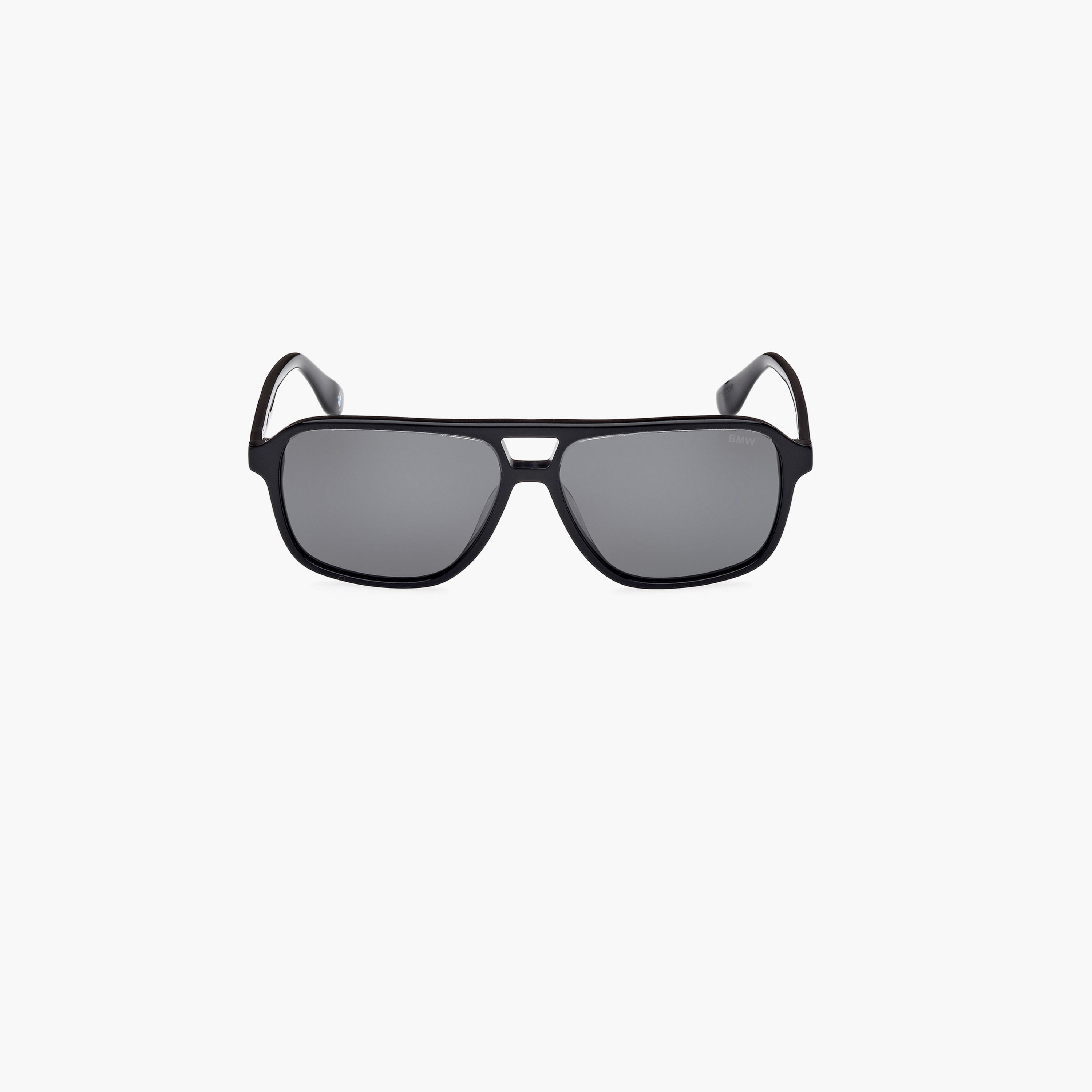 BMW Polarized 58MM Smoke Polarized Rectangle Sunglasses BW003902D58-men-sunglasses-image-4