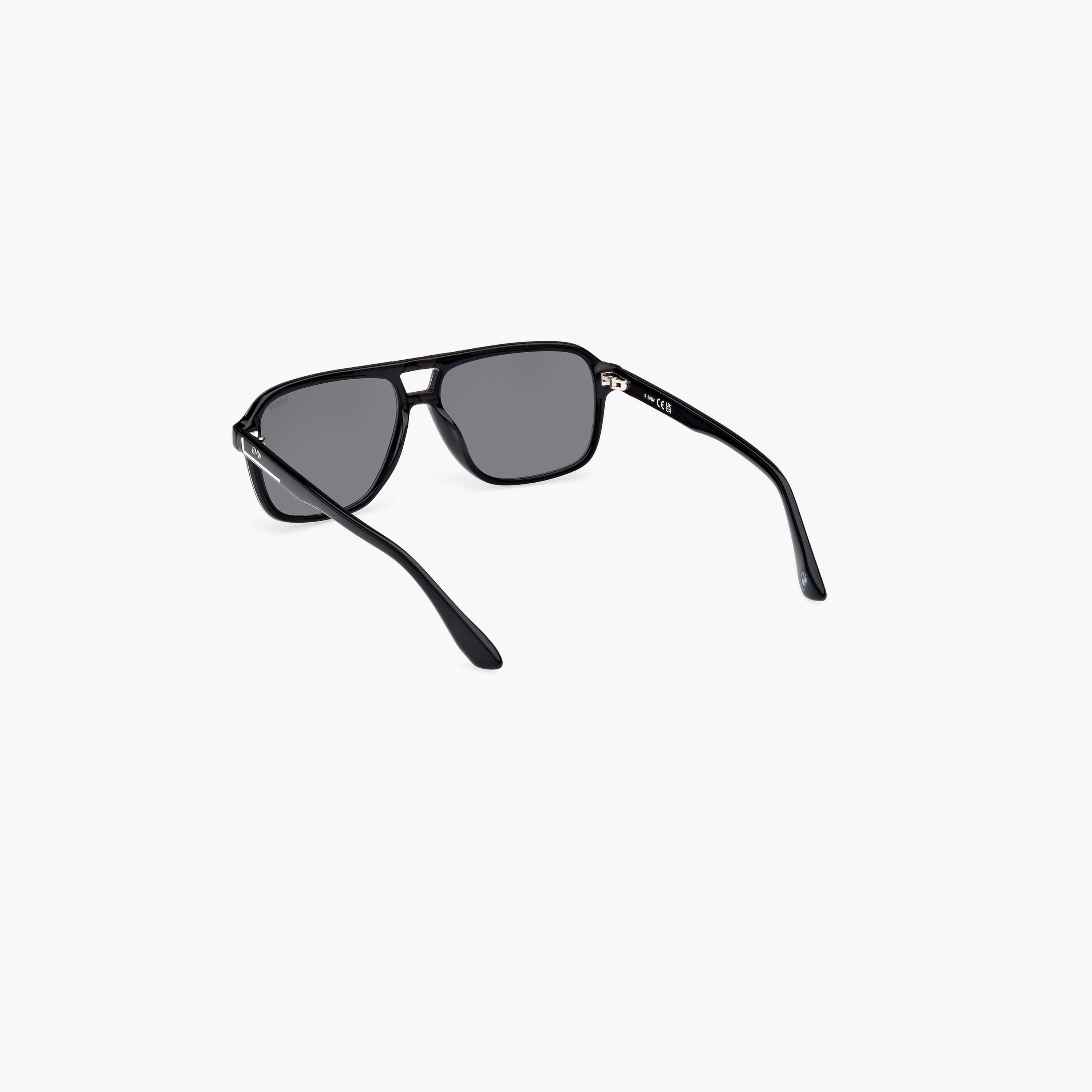 BMW Polarized 58MM Smoke Polarized Rectangle Sunglasses BW003902D58-men-sunglasses-image-6