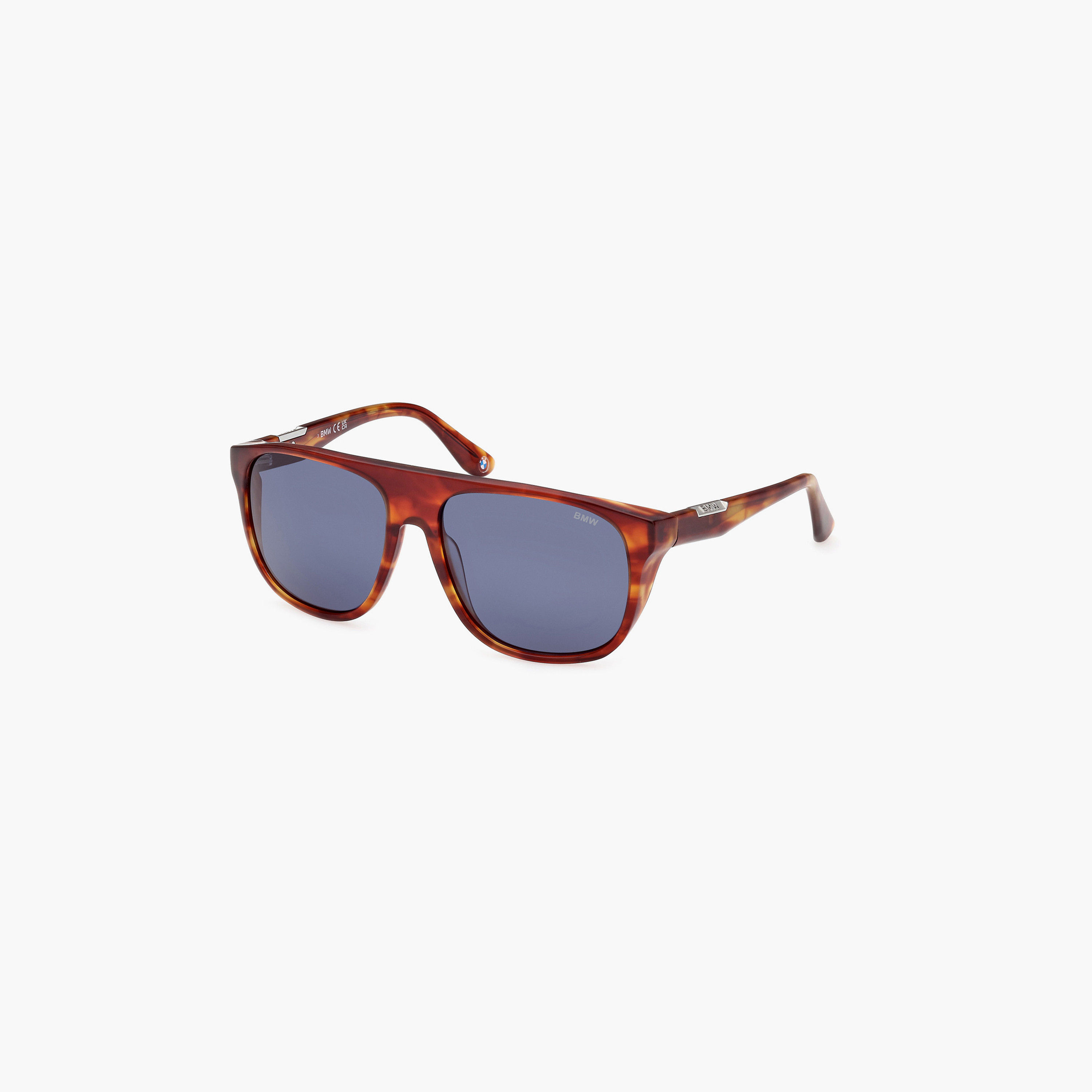 BMW 58MM Blue Square Sunglasses BW0041-H54V58-men-sunglasses-image-1