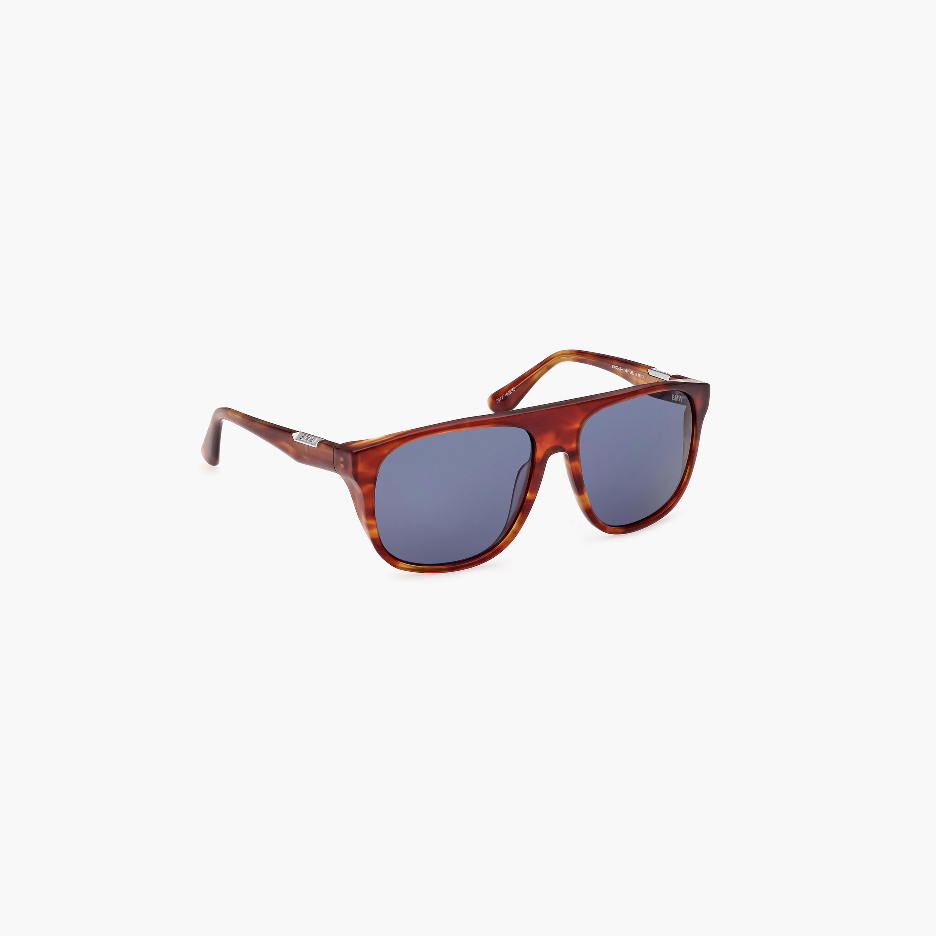 BMW 58MM Blue Square Sunglasses BW0041-H54V58-men-sunglasses-image-3