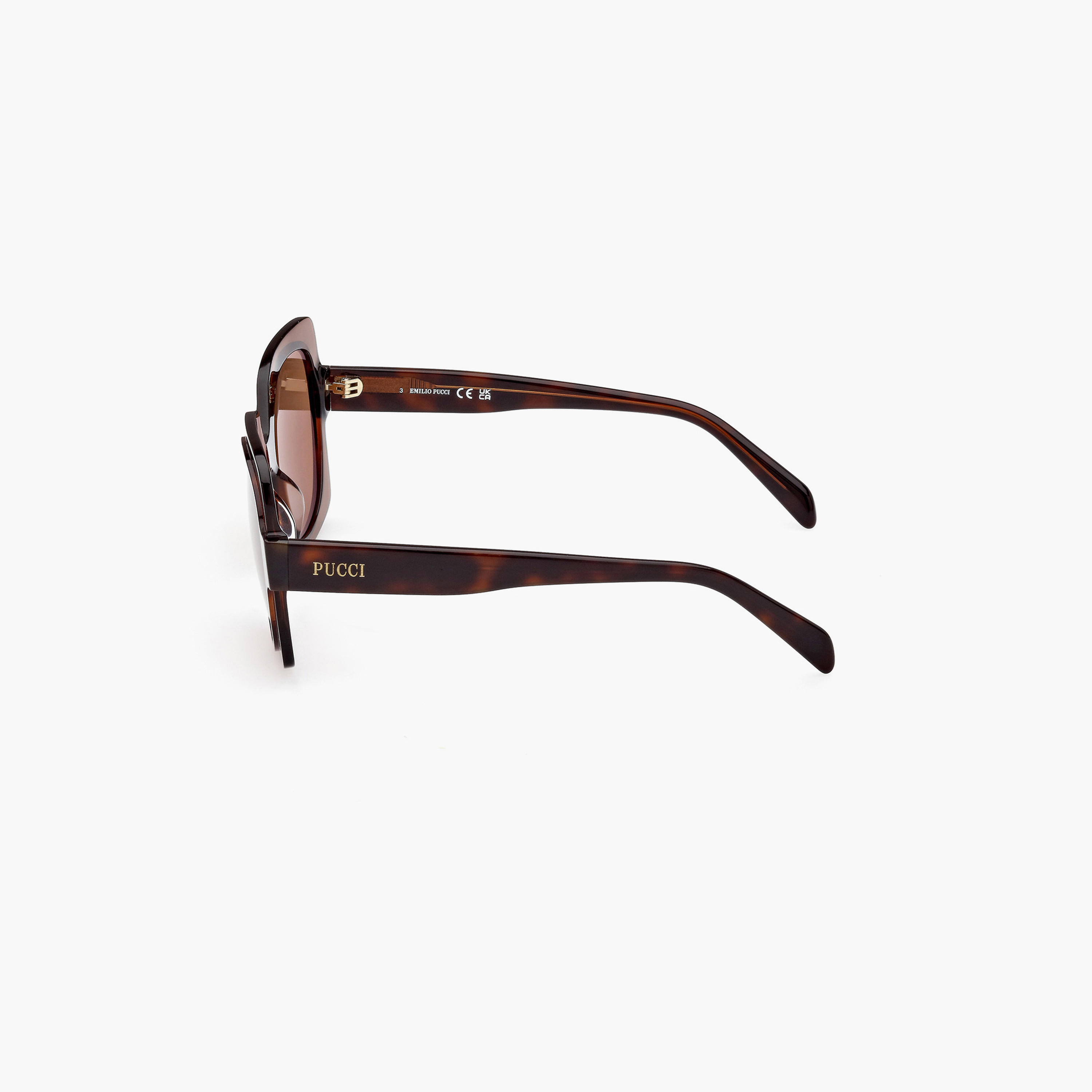 Pucci نظارة شمسية بيضاوية لون بني 55مم EP019956E55-women-sunglasses-image-5