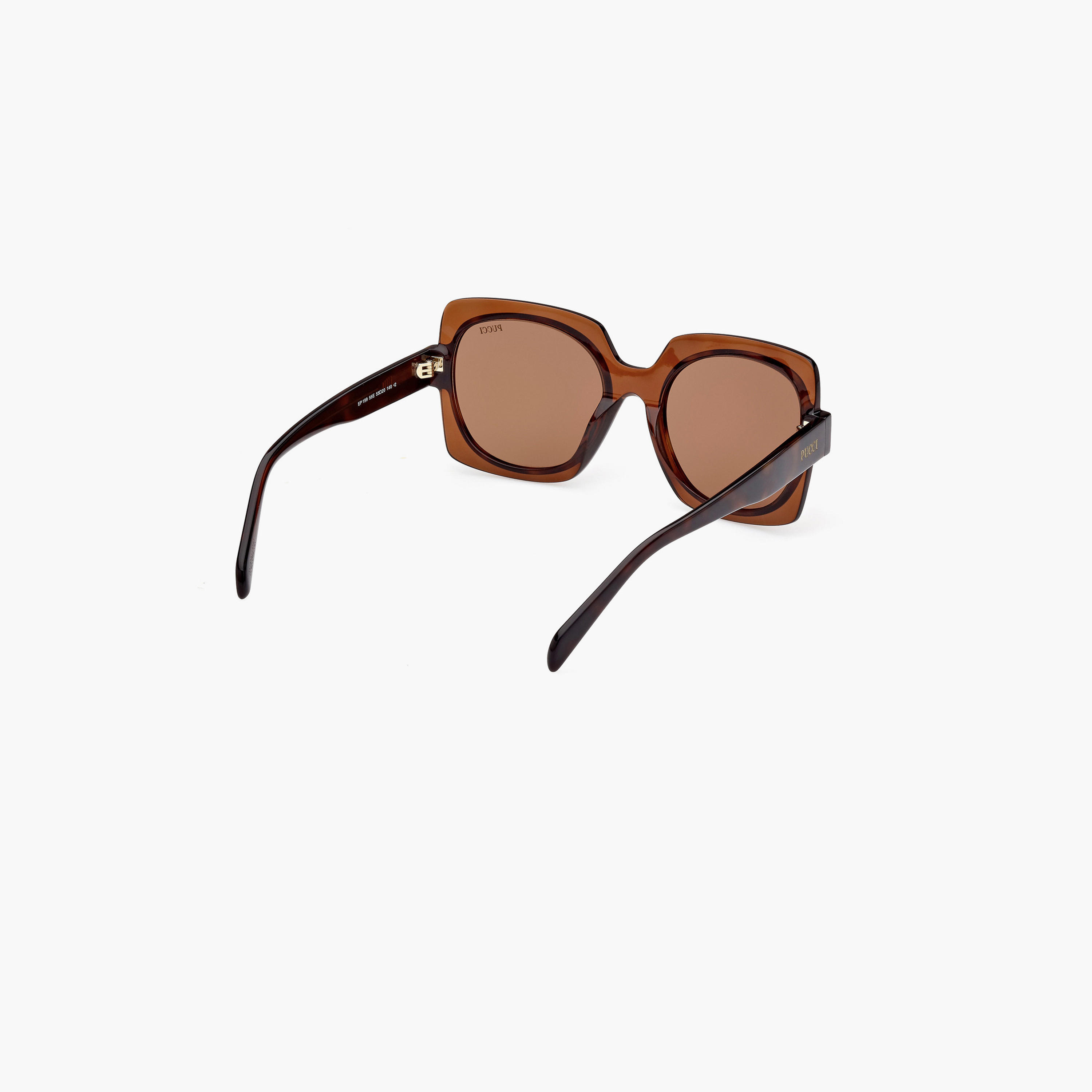 Pucci نظارة شمسية بيضاوية لون بني 55مم EP019956E55-women-sunglasses-image-8