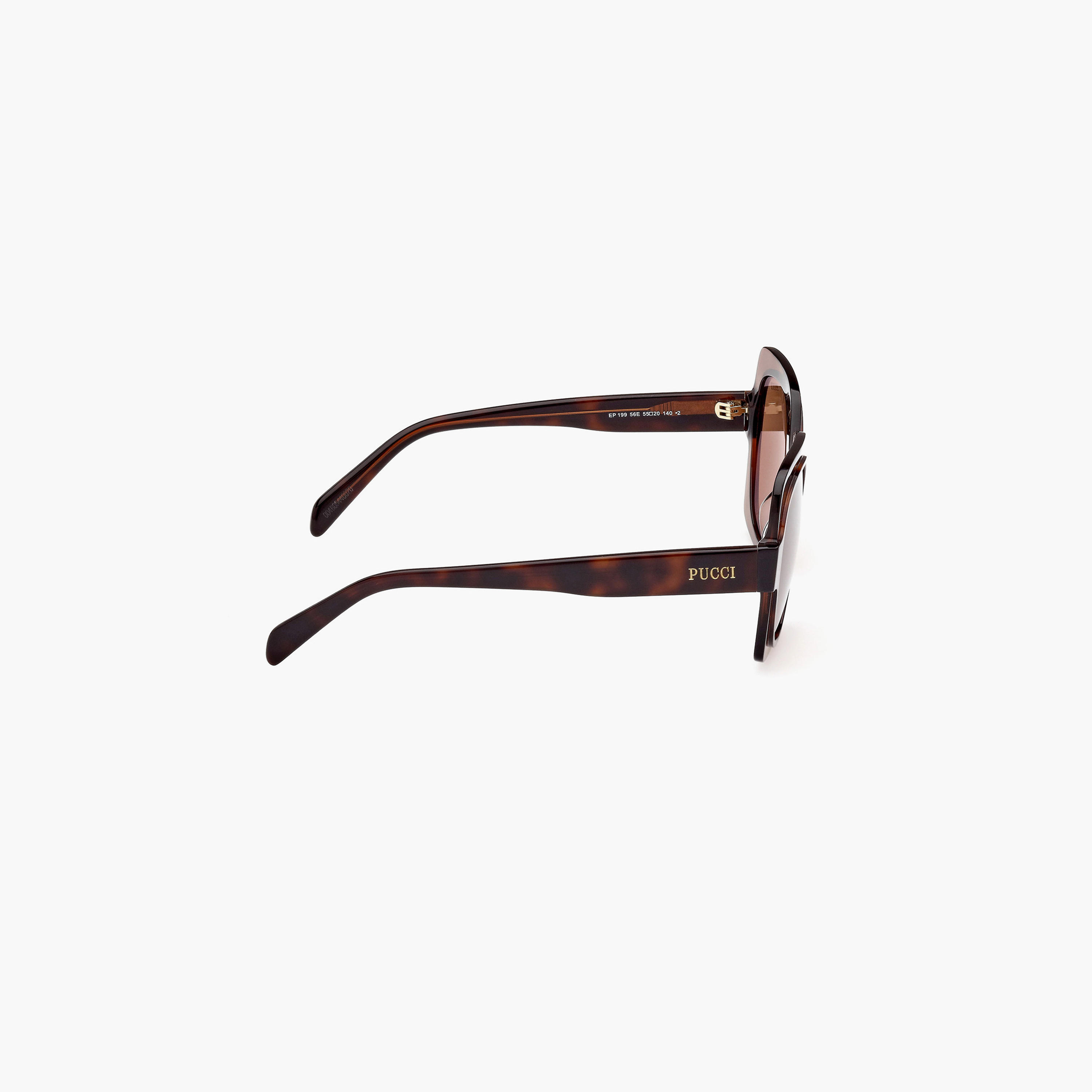 Pucci 55MM Brown Oval Sunglasses EP019956E55-women-sunglasses-image-9