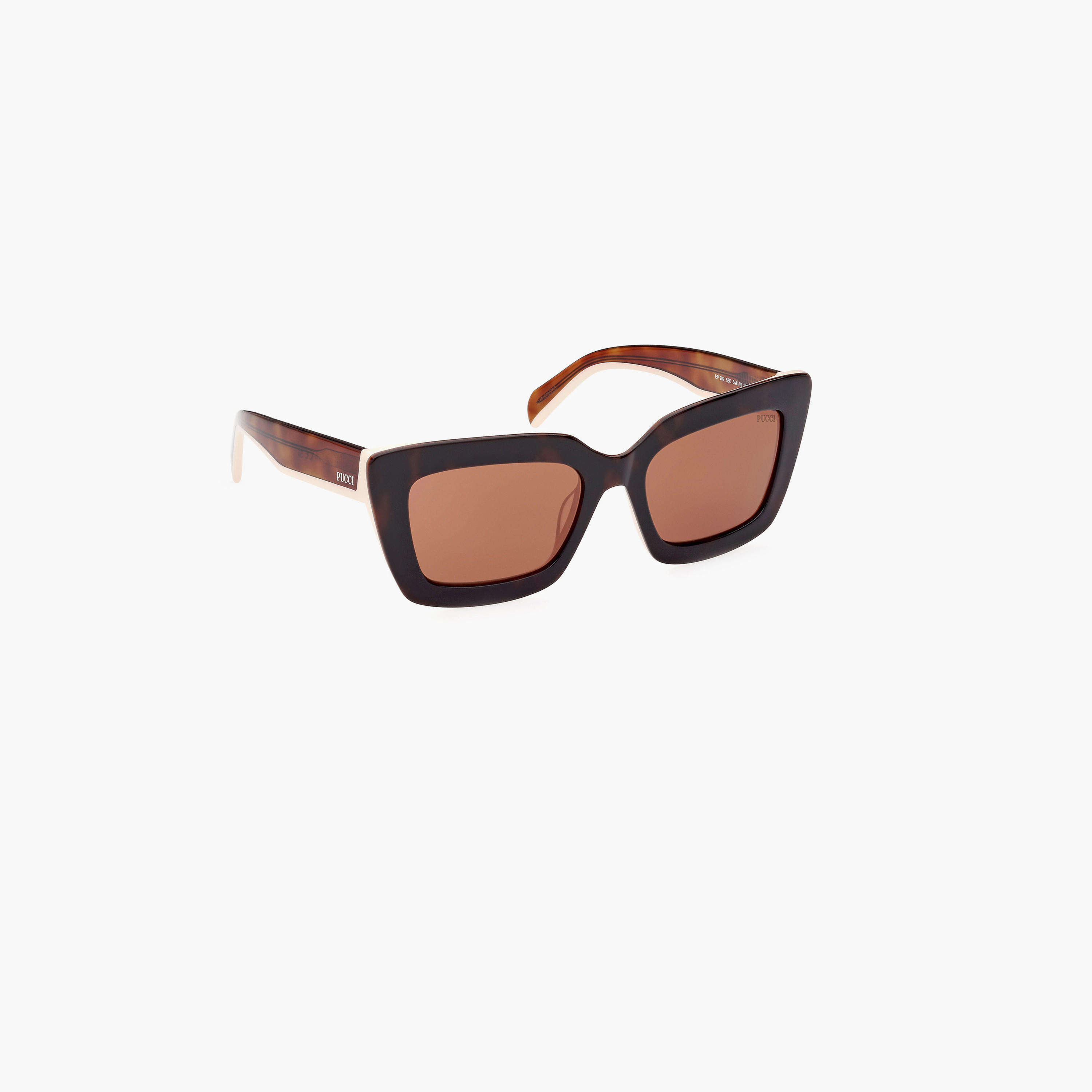 Pucci نظارة شمسية مربعة لون بني 54مم EP020253E54-women-sunglasses-image-3