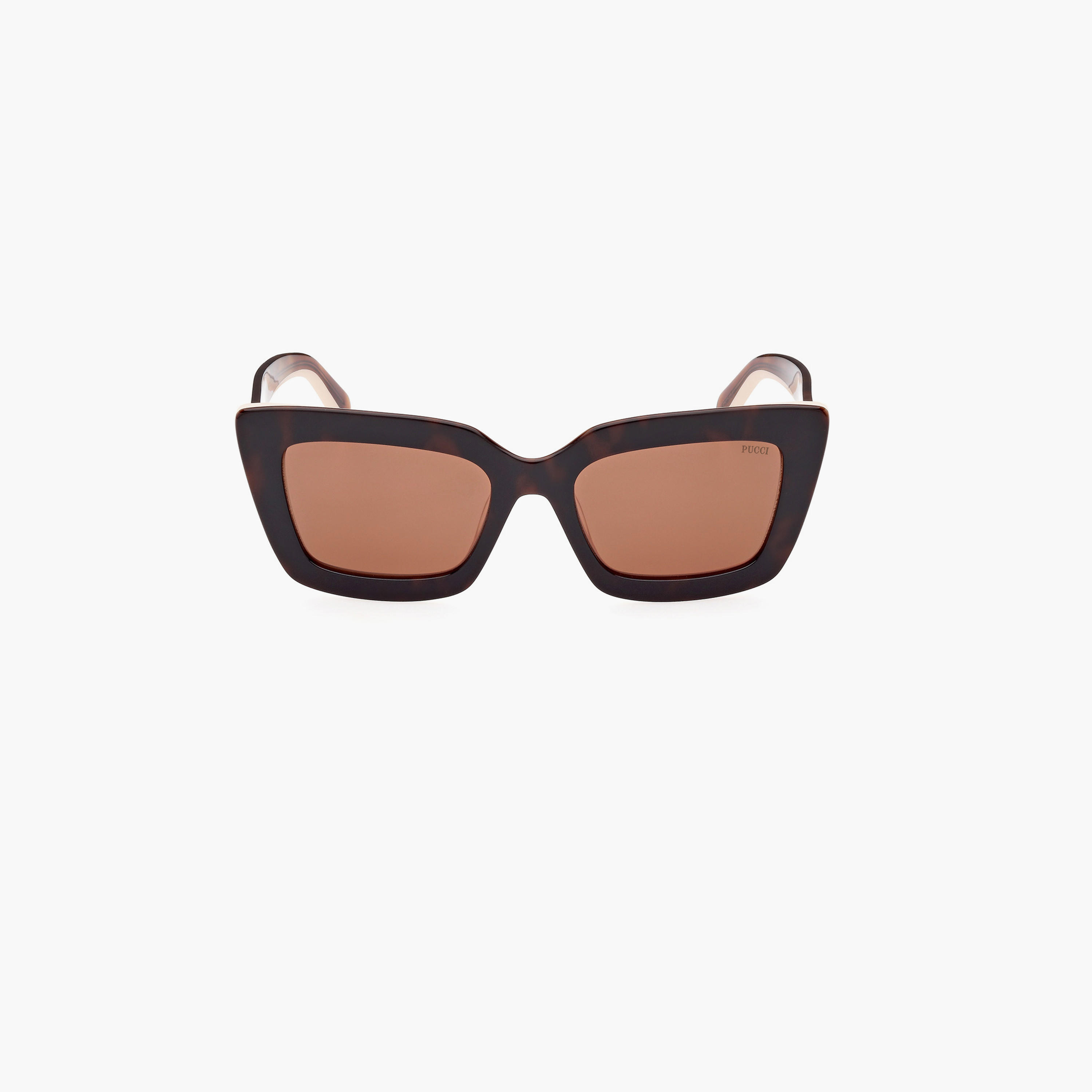 Pucci 54MM Brown Square Sunglasses EP020253E54-women-sunglasses-image-4