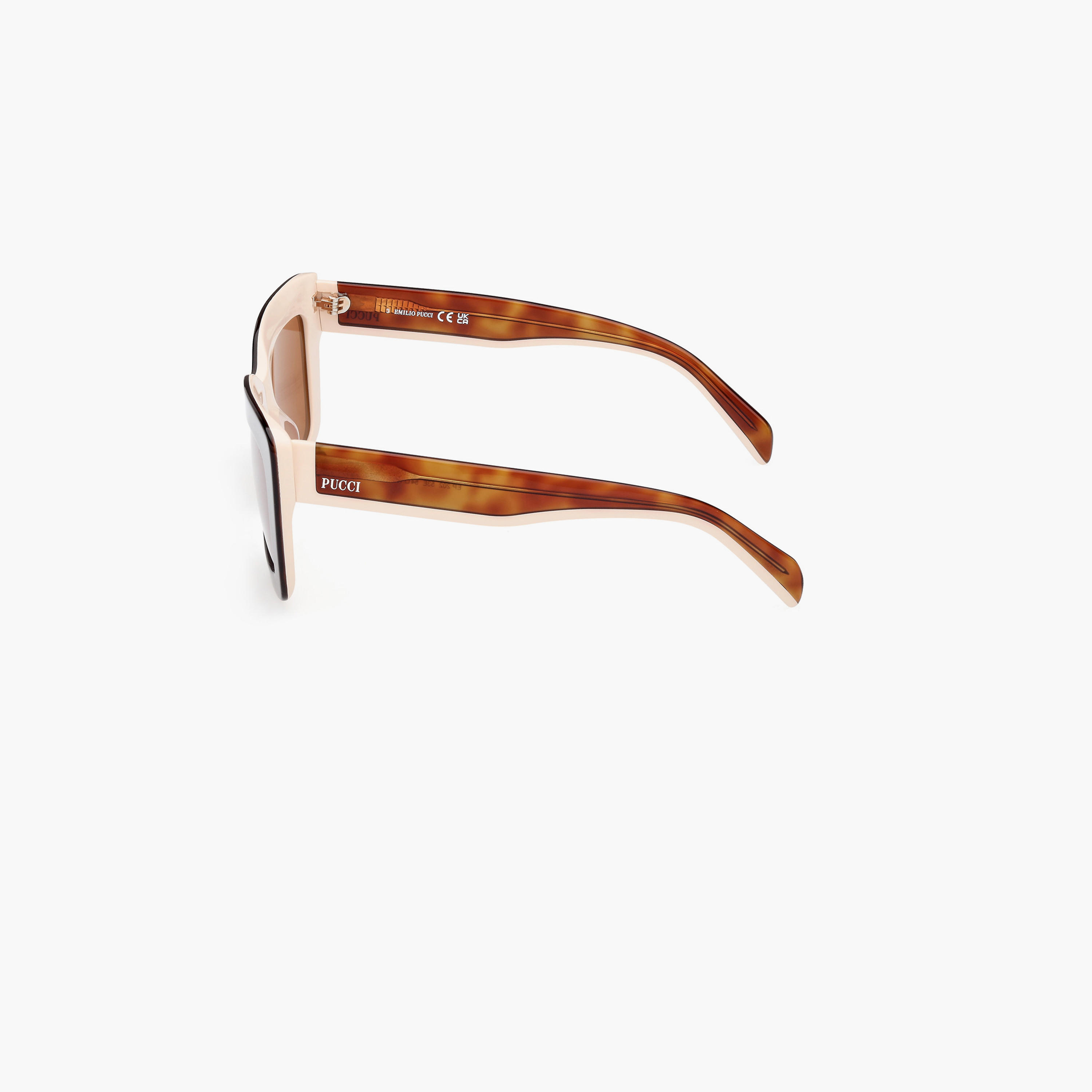 Pucci 54MM Brown Square Sunglasses EP020253E54-women-sunglasses-image-5