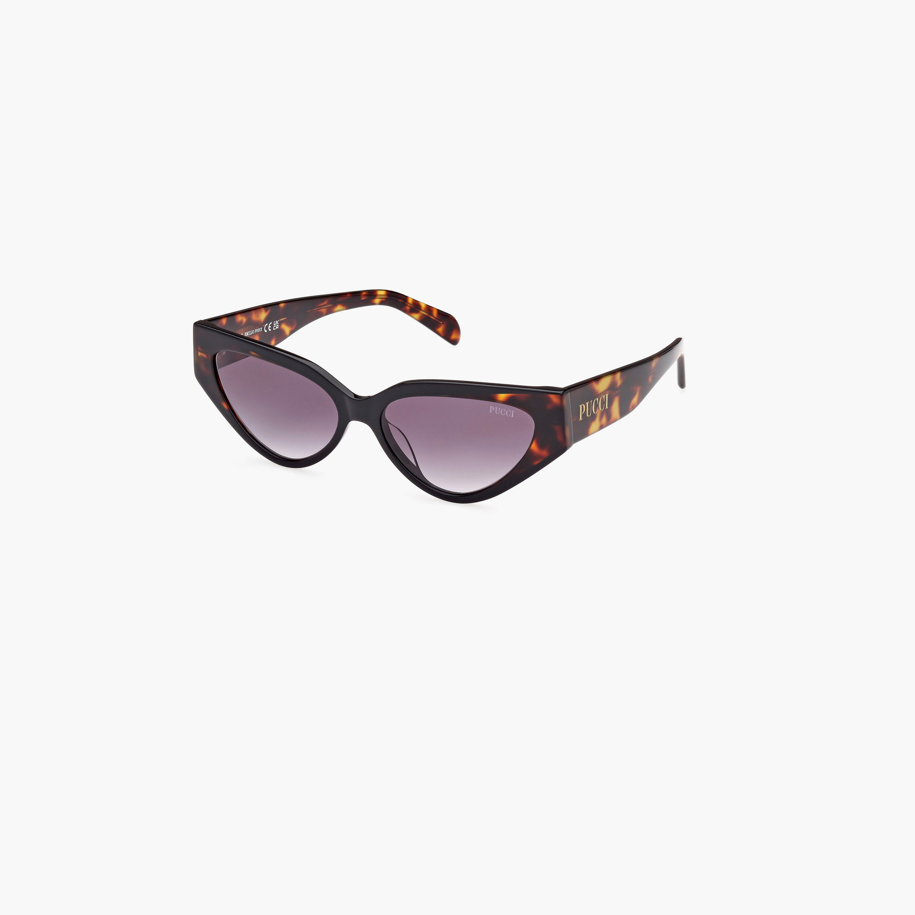 Pucci نظارة شمسية عيون القطة لون دخاني متدرج 55مم EP020405B55-women-sunglasses-image-1